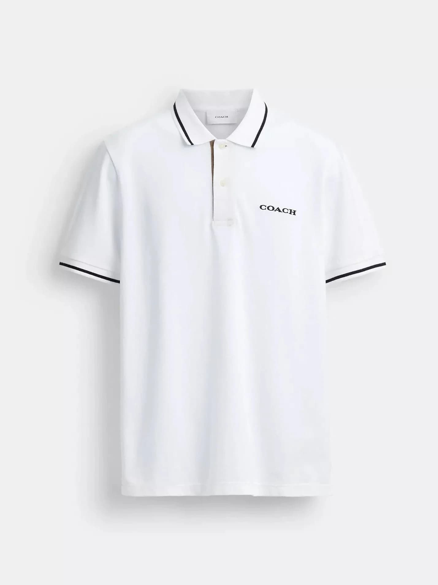 Polo Signature Trim en color white