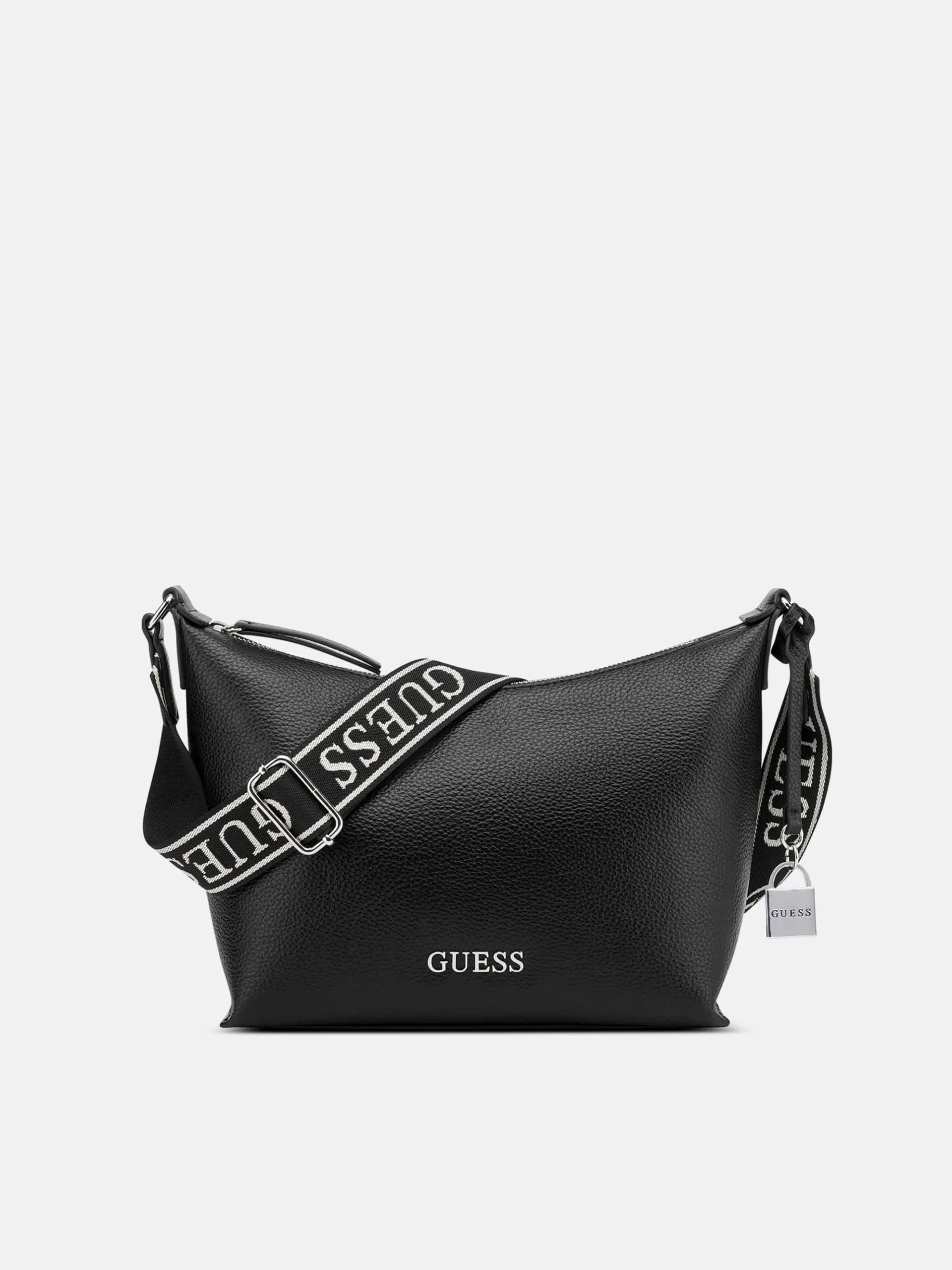 Bolso Convertible Maleena en color black floral print