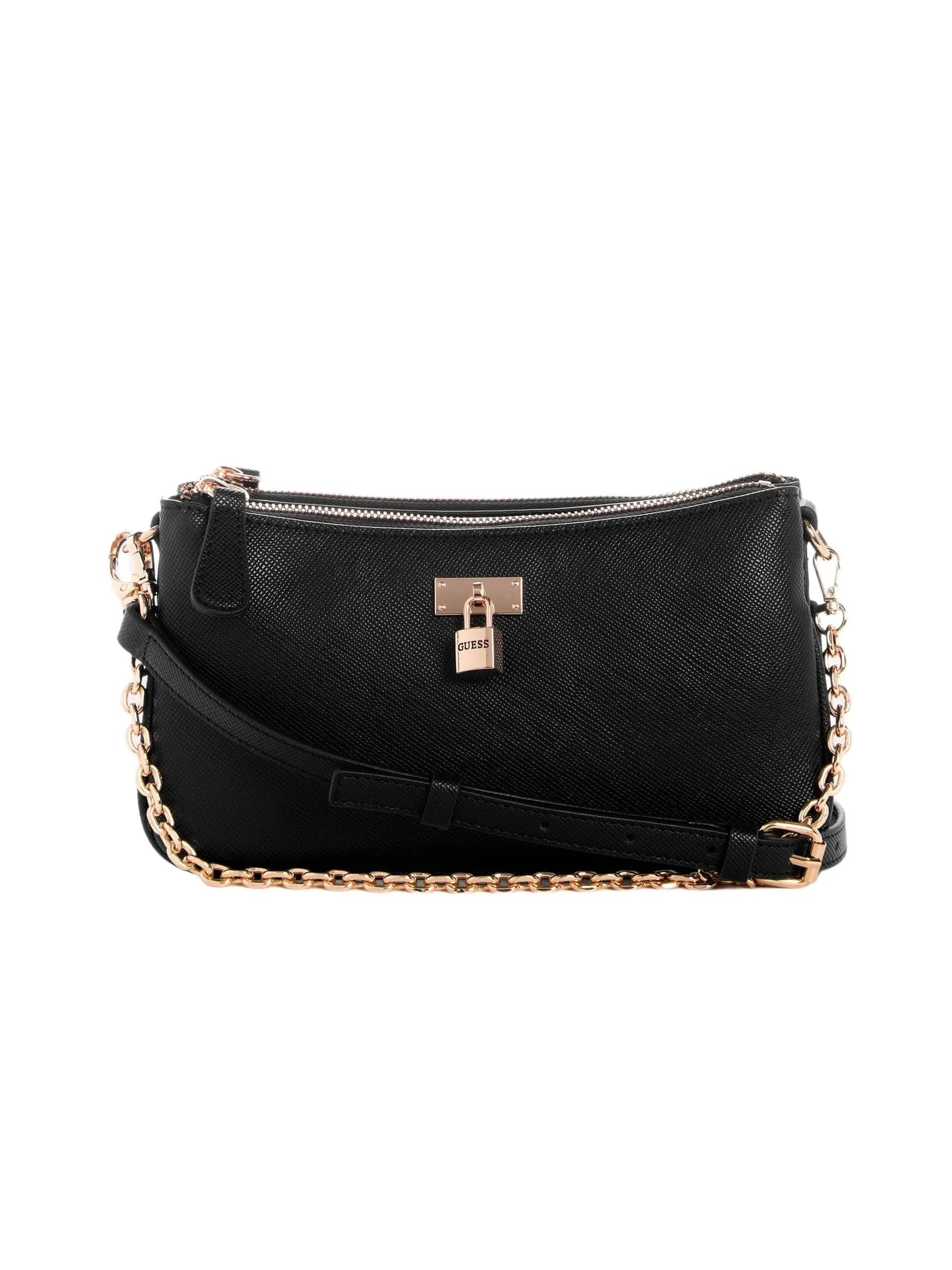 Bolso Crossbody Nora en color black floral print