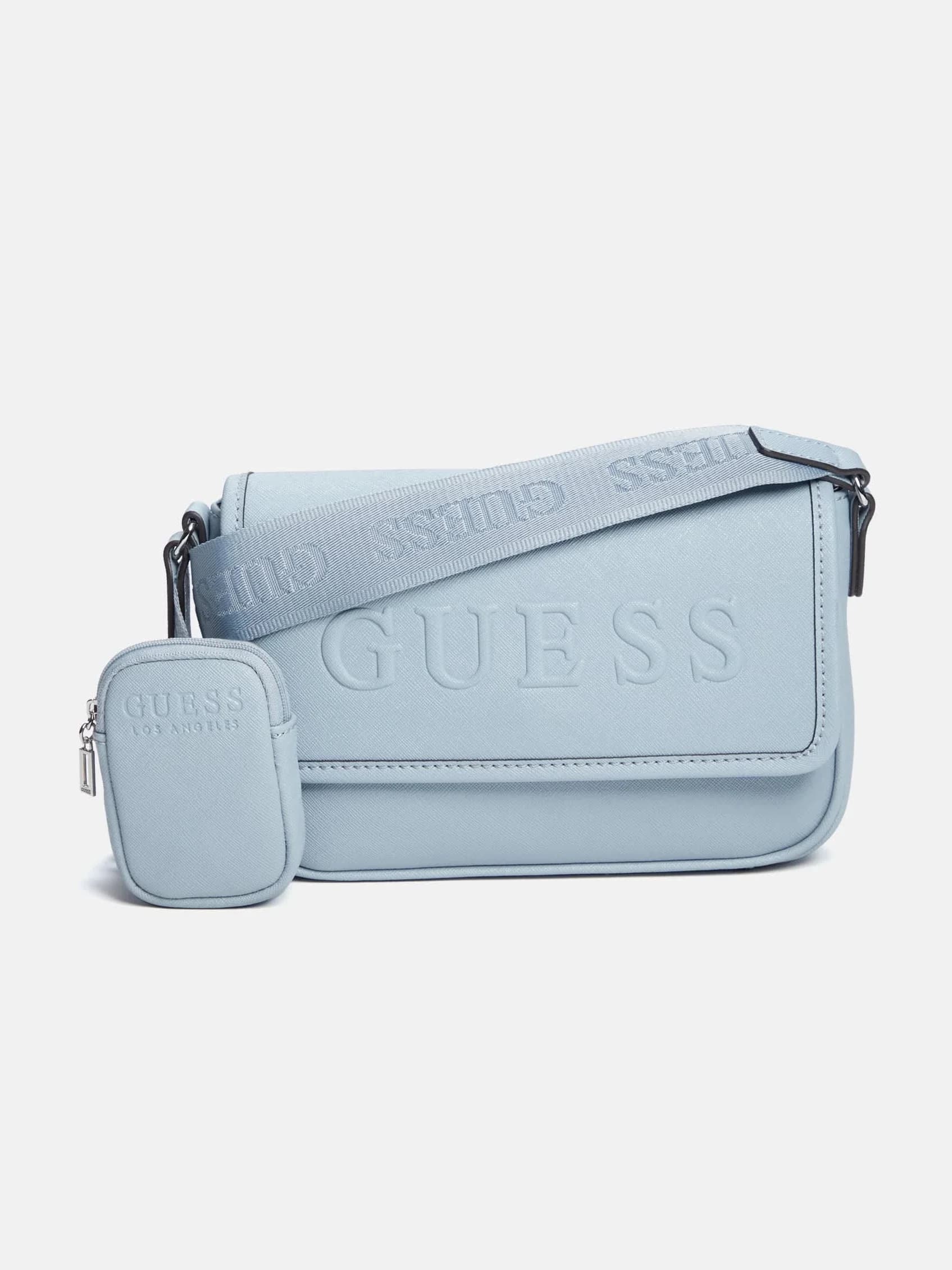 Mini Bolso Crossbody Haddington en color pale denim