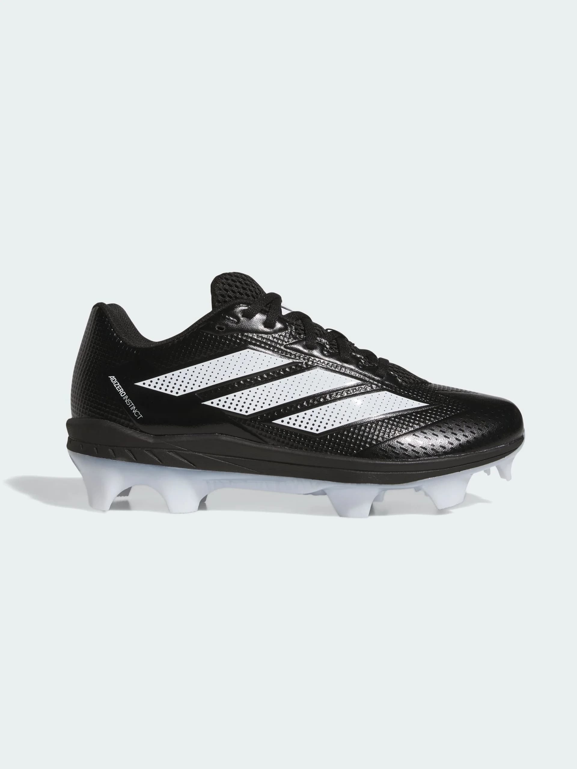 Botas de Fútbol Adizero Instinct 2.0 de TPU en color core black / cloud white / cloud white
