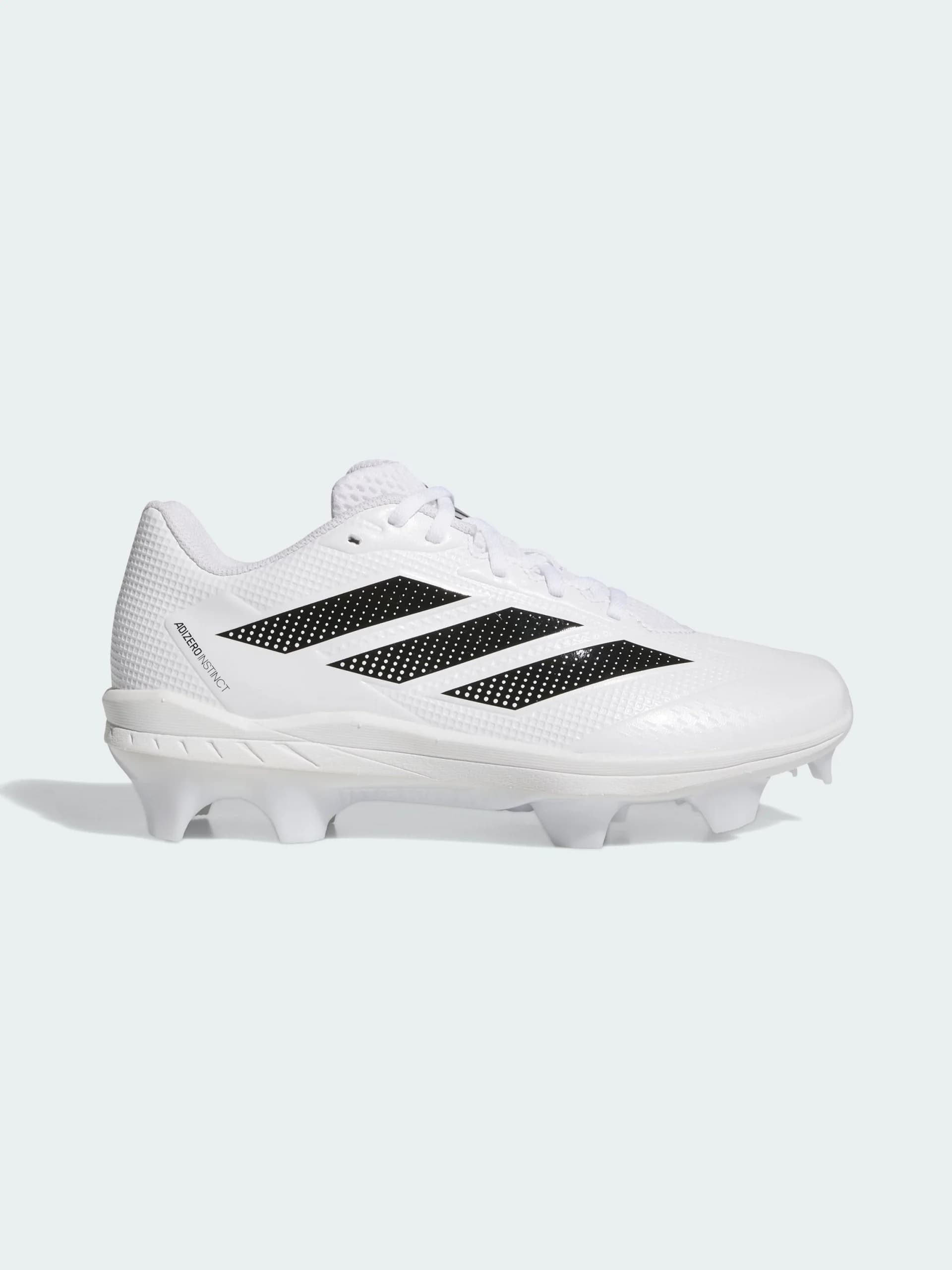 Botas de Fútbol Adizero Instinct 2.0 de TPU en color cloud white / core black / core black