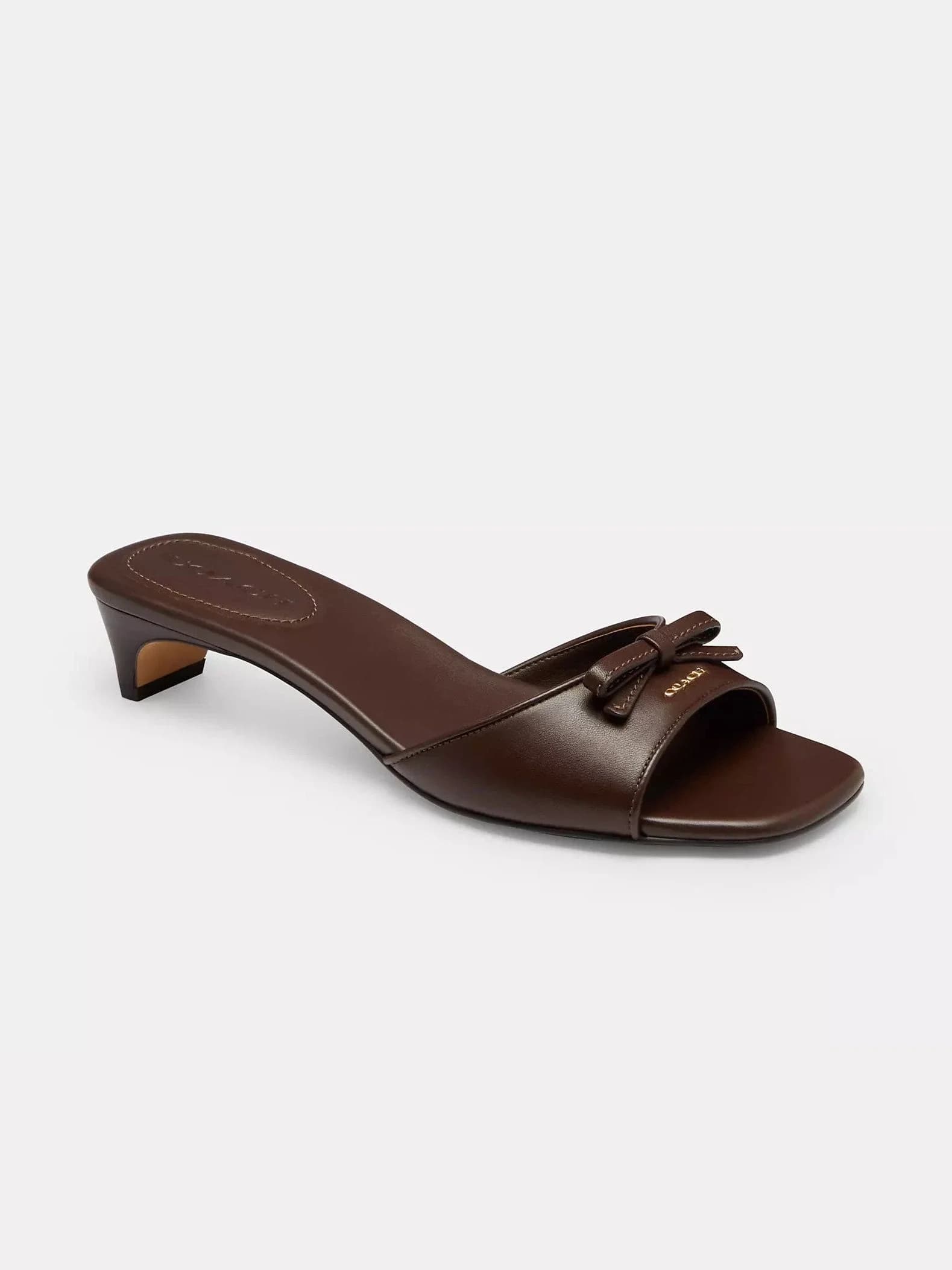 Sandalias con Lazo en color maple