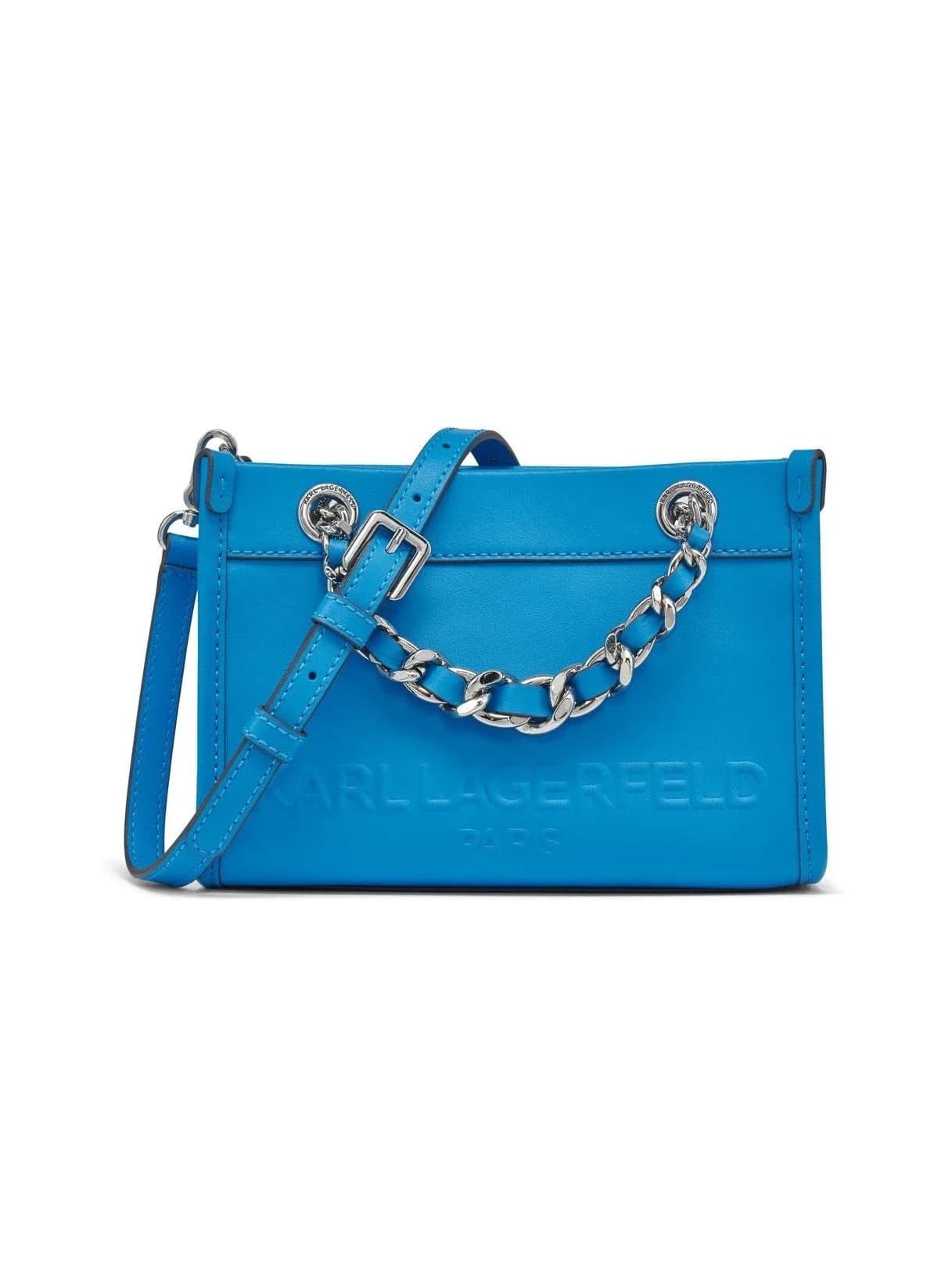Bolso Crossbody Savoiez en color pathalo blue