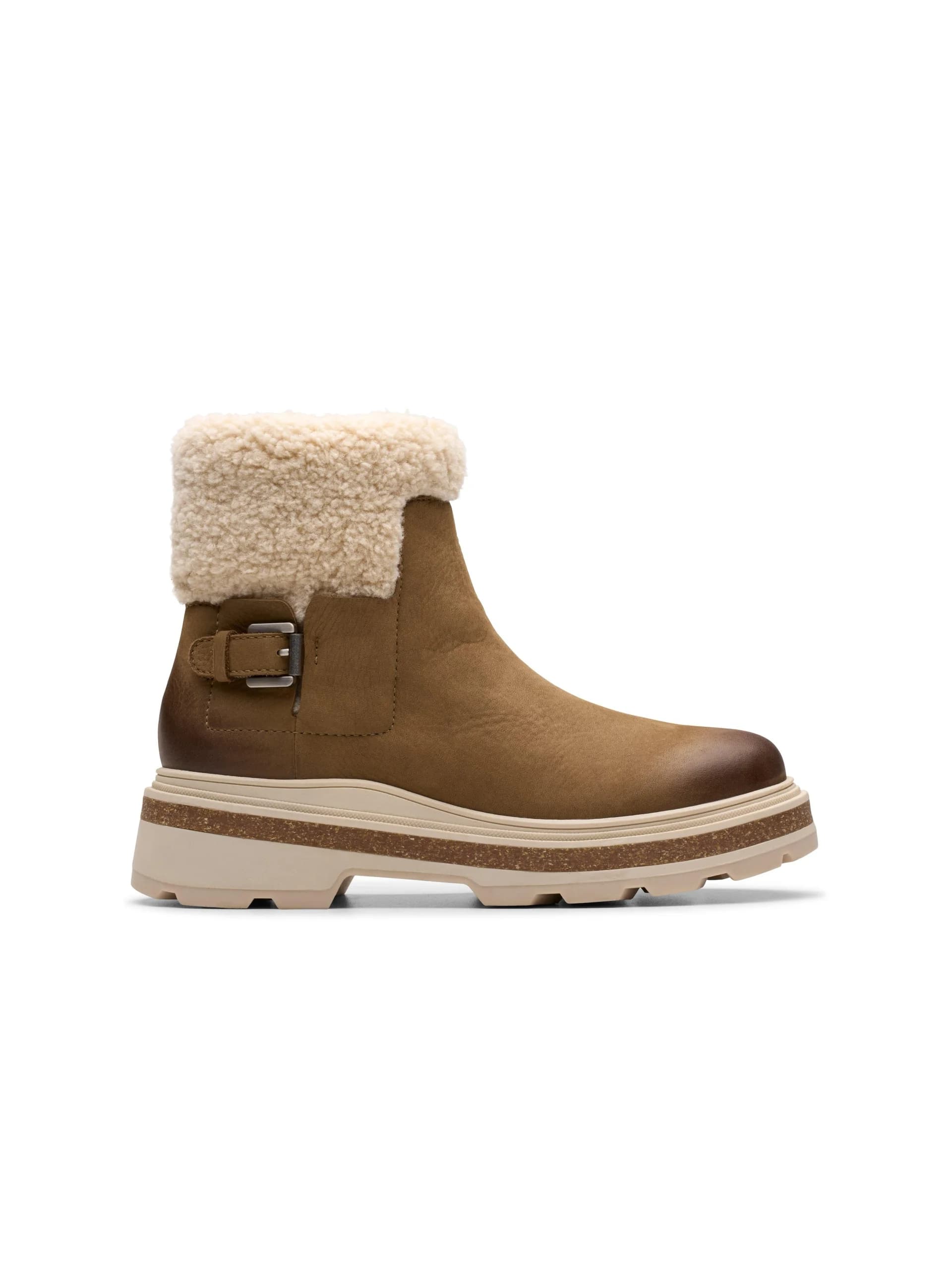 Hencroftmadiwp In Beige Nubuck en color dark sand warmlined
