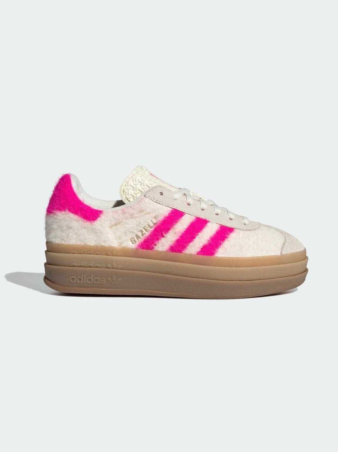 Cream White / Shock Pink / Gold Metallic