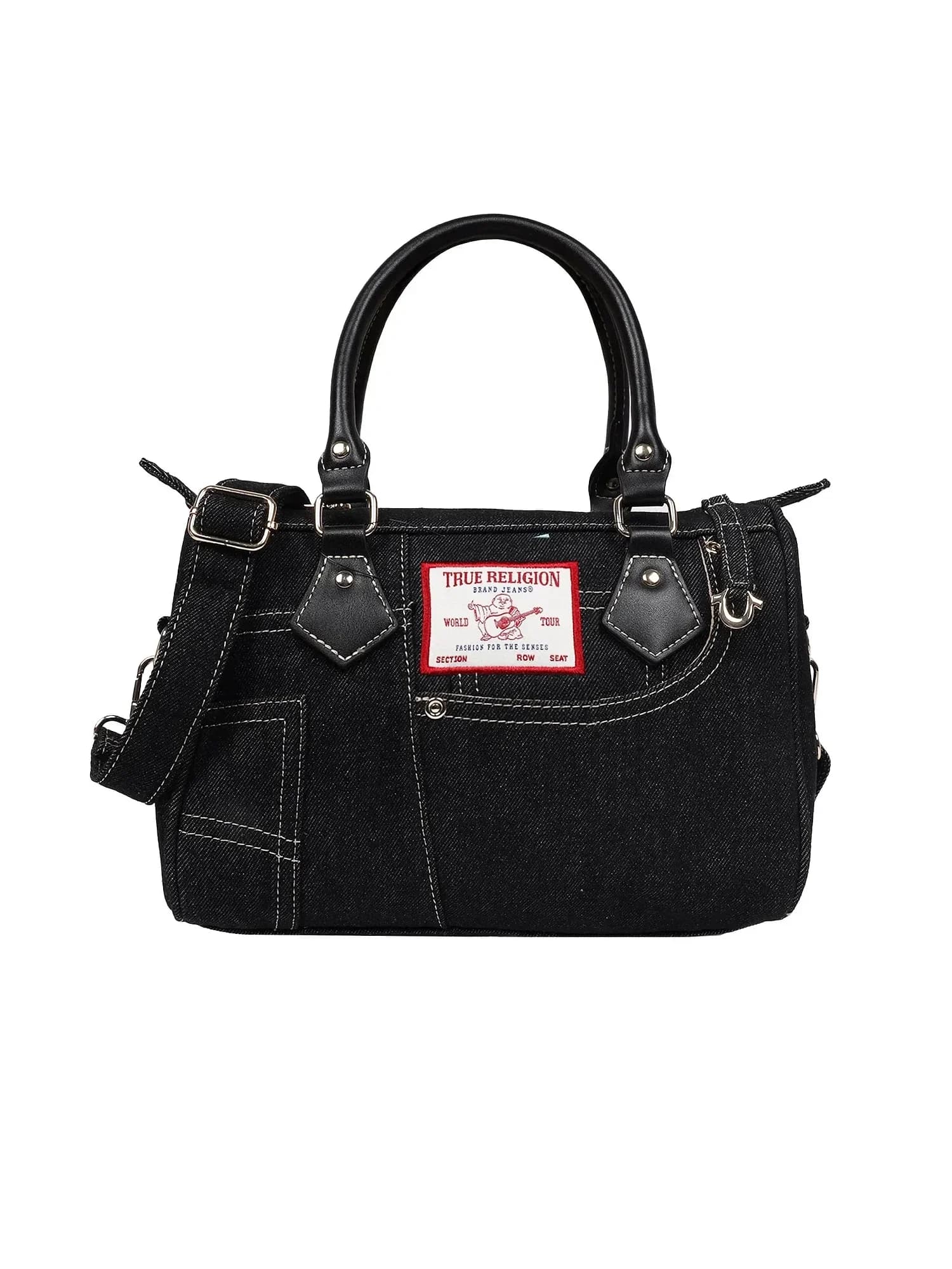 Bolso Bandolera en denim Heritage con correa cruzada