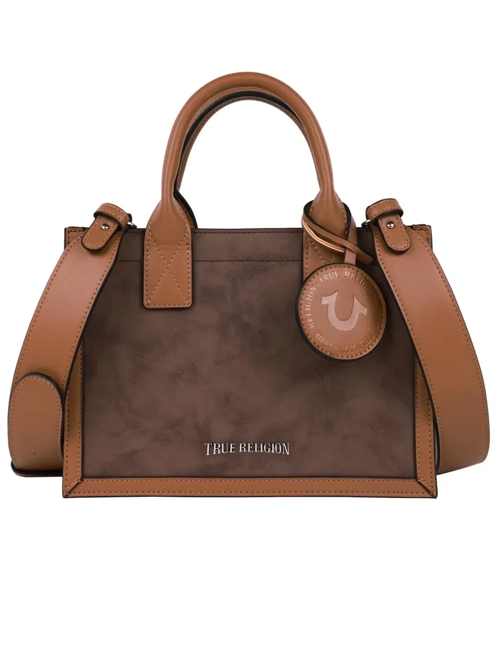 Bolso Tote Box en PU Gamuzado