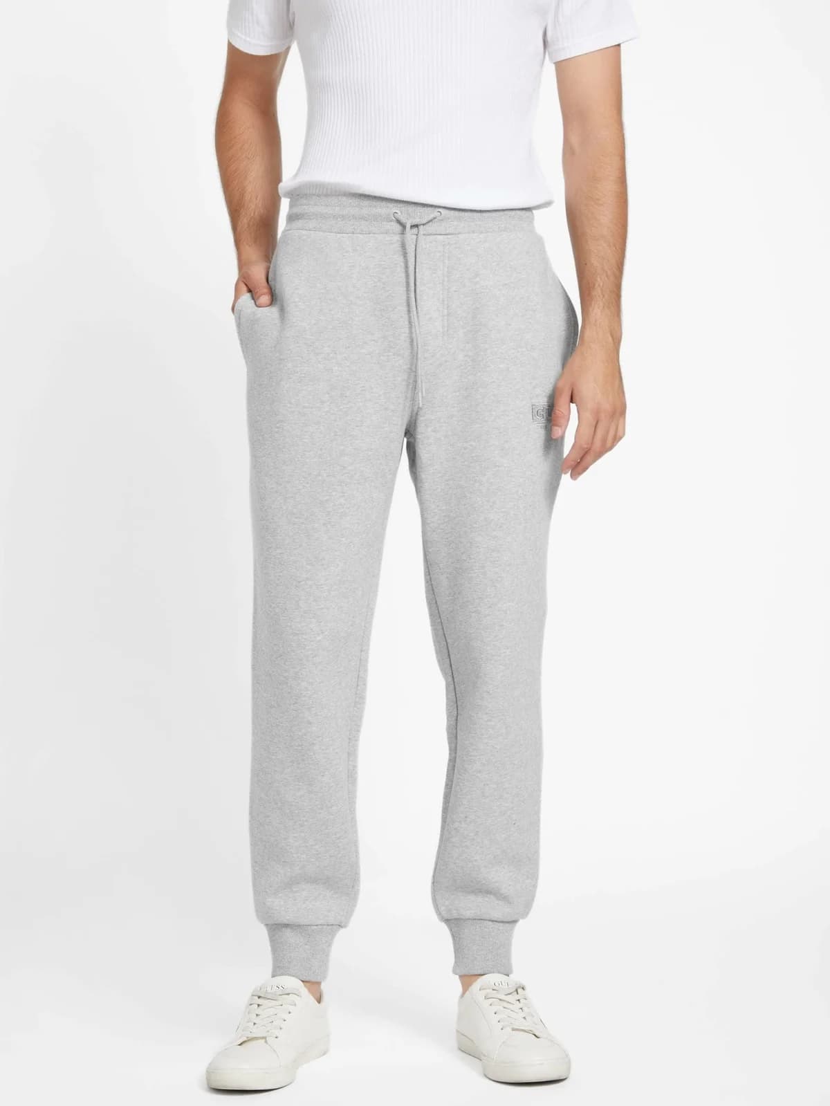 Pantalones deportivos Harvey en color light melange grey
