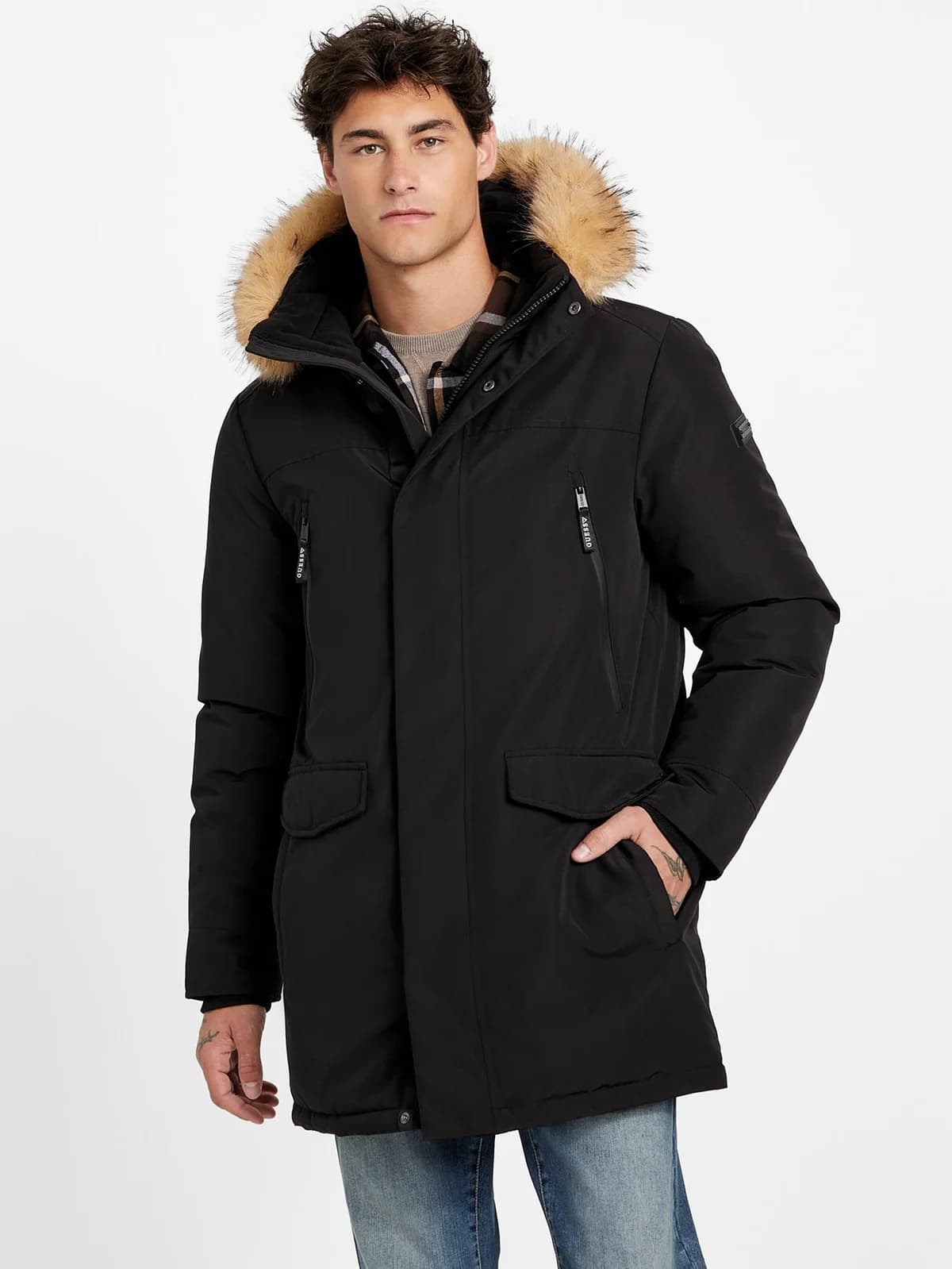 Parka Eco Leon en color black