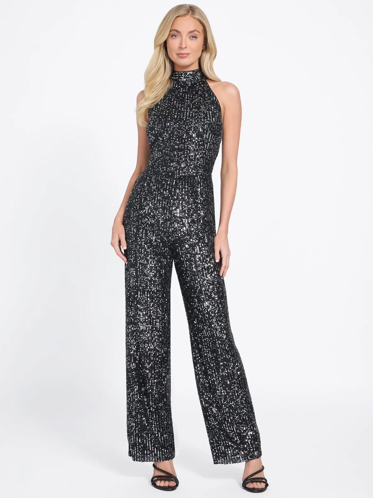Mono de Lentejuelas Stacy en color black