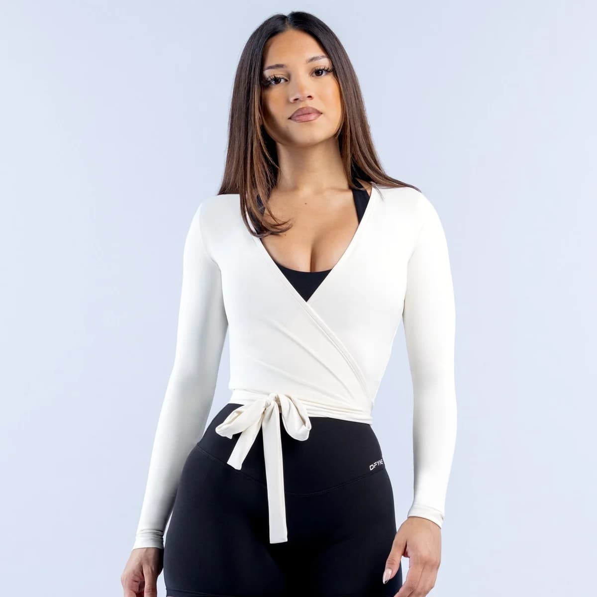 Top Cruzado Anisia en color Marshmallow