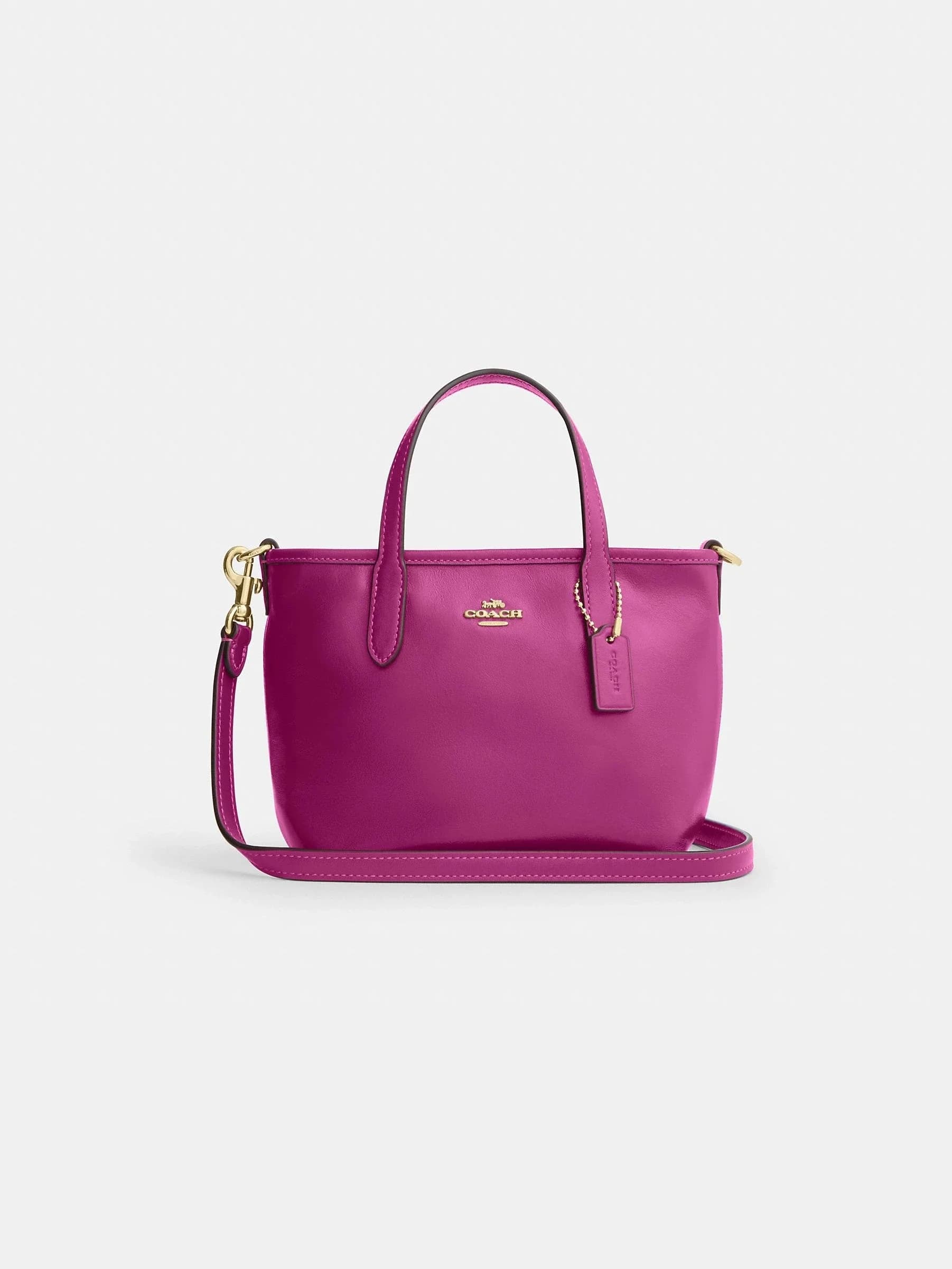 Bolso Mini Tote City en color Magenta