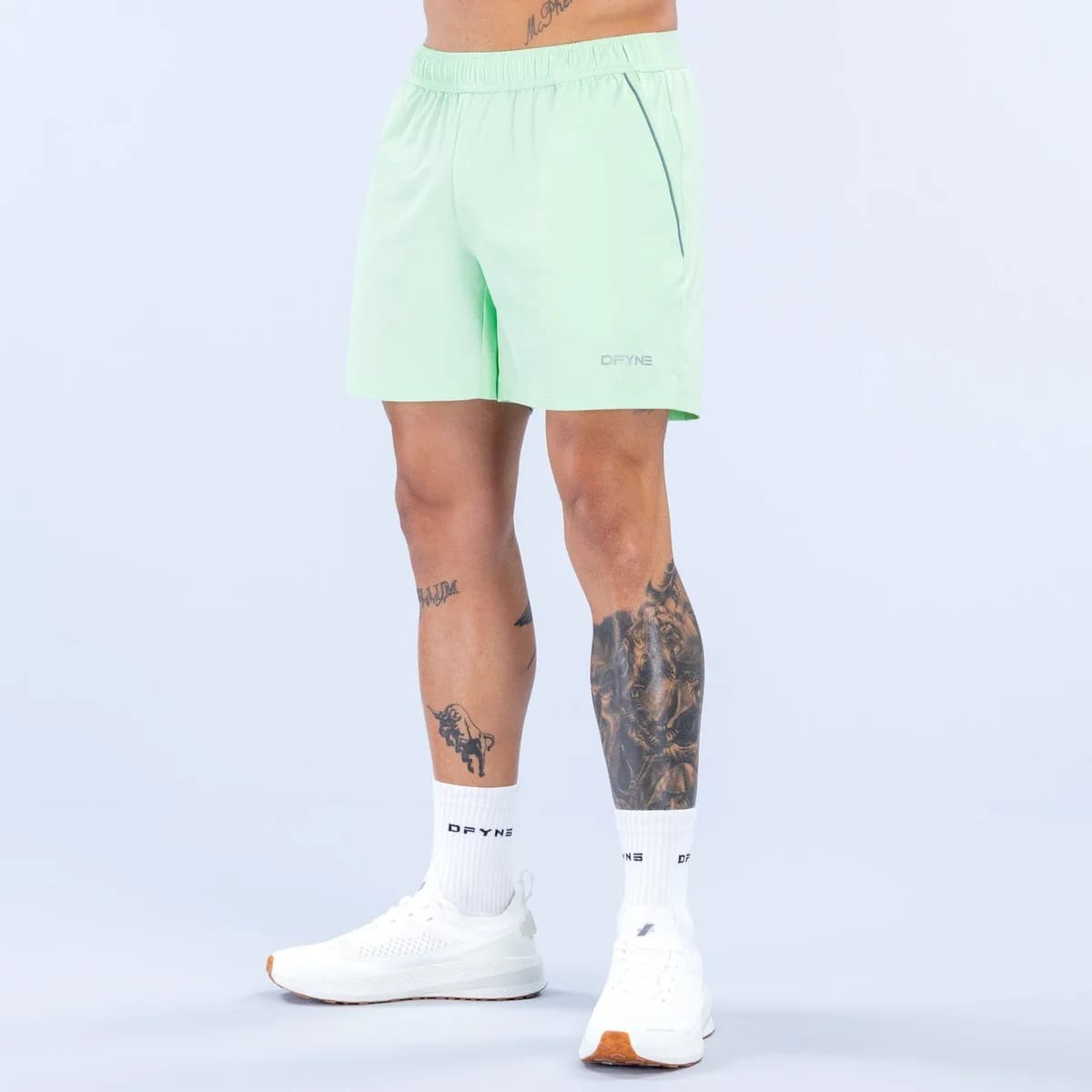 Shorts de Entrenamiento Charge de 6 Pulgadas en color Menta