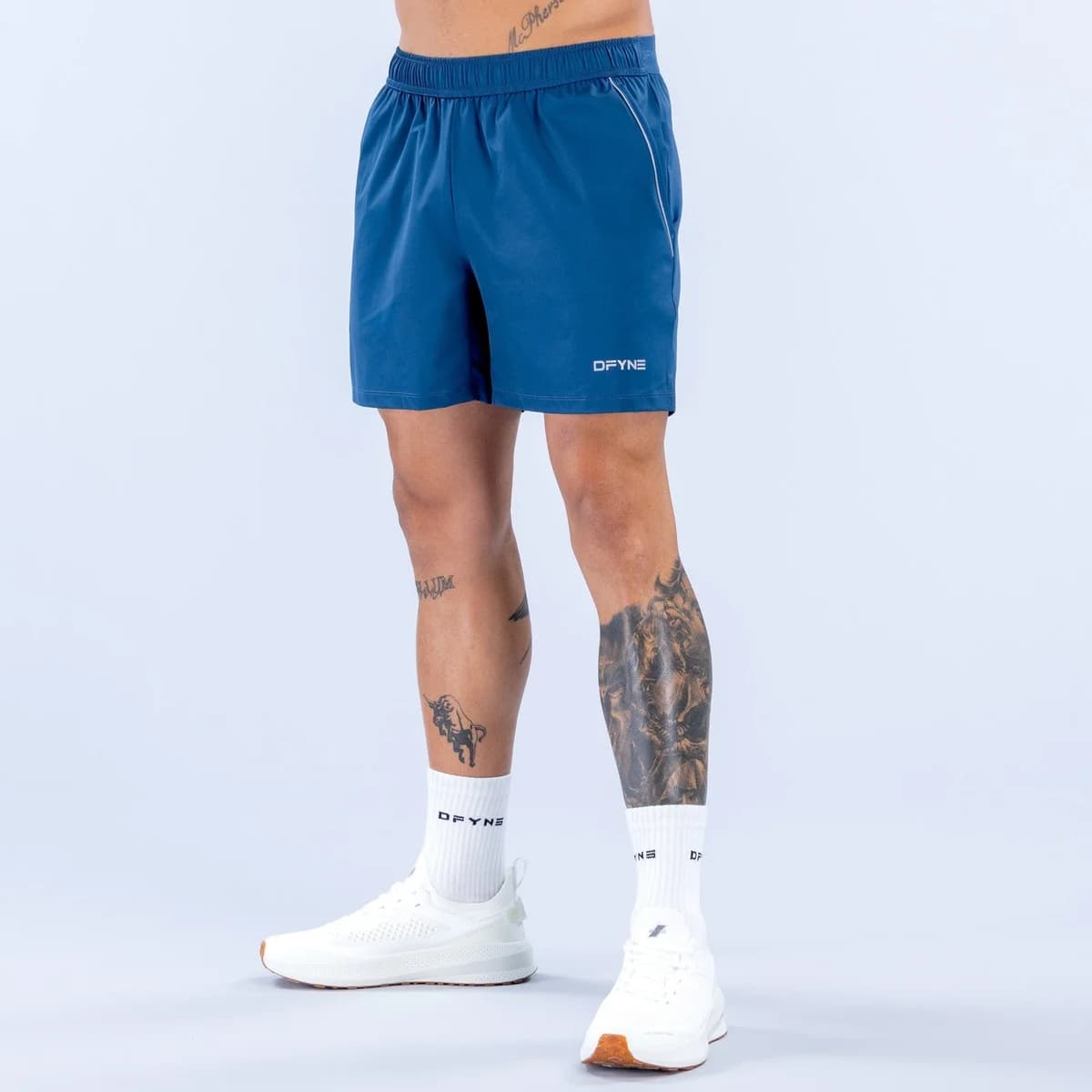 Shorts de Entrenamiento Charge de 6 Pulgadas en color Storm Blue