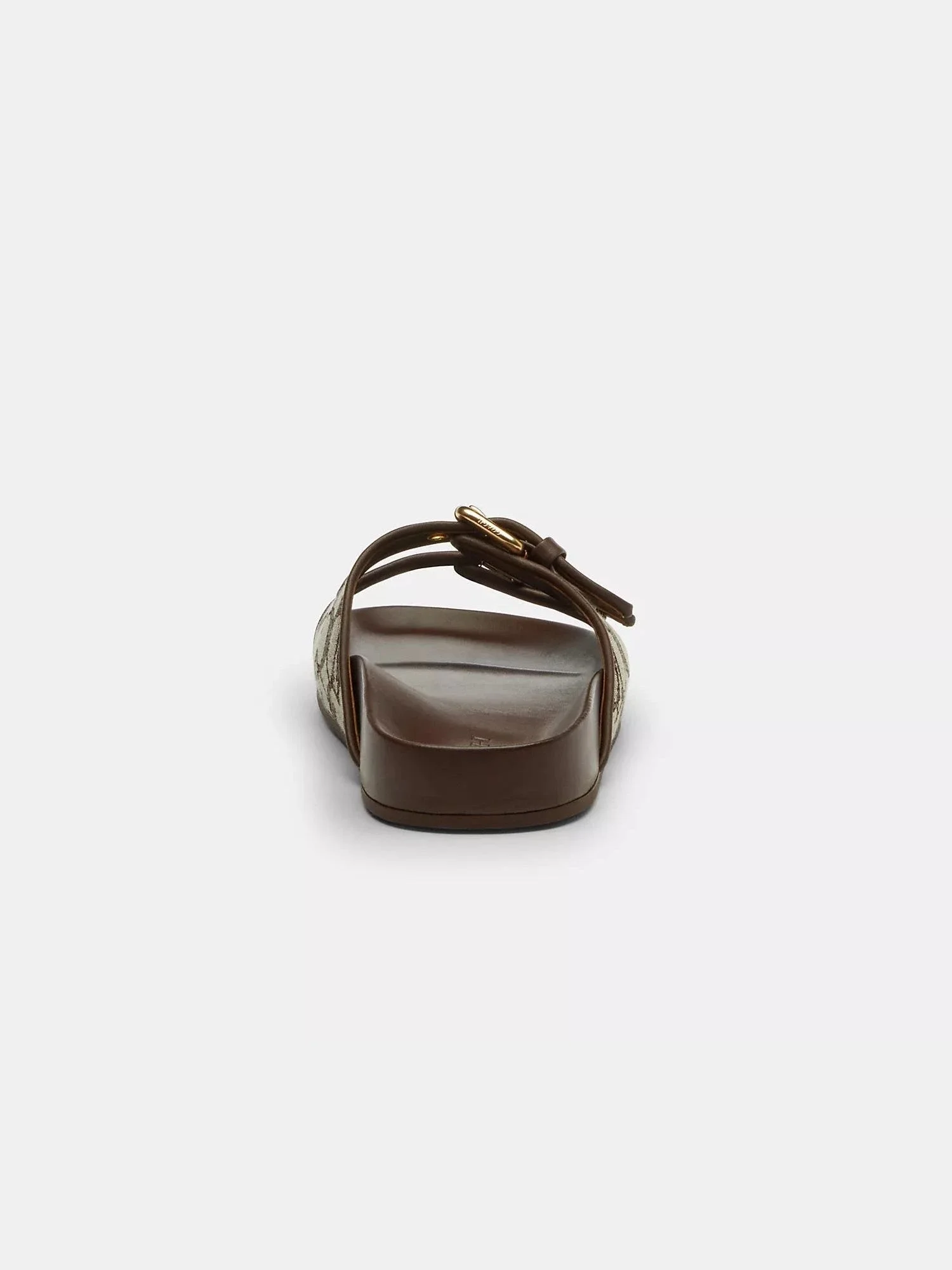 Sandalia con Hebilla Jacquard