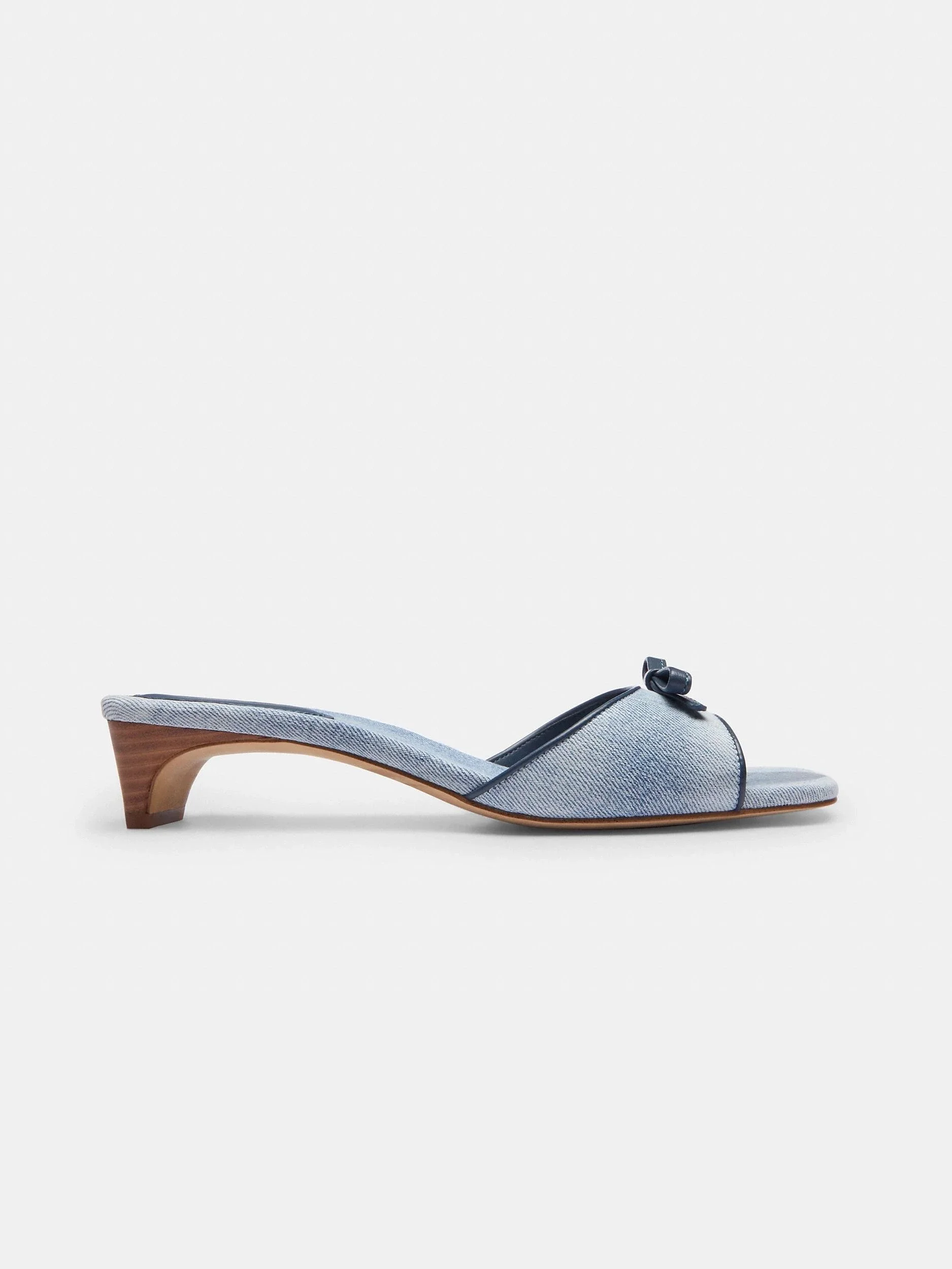 Sandalias con Lazo en Denim - imagen 3