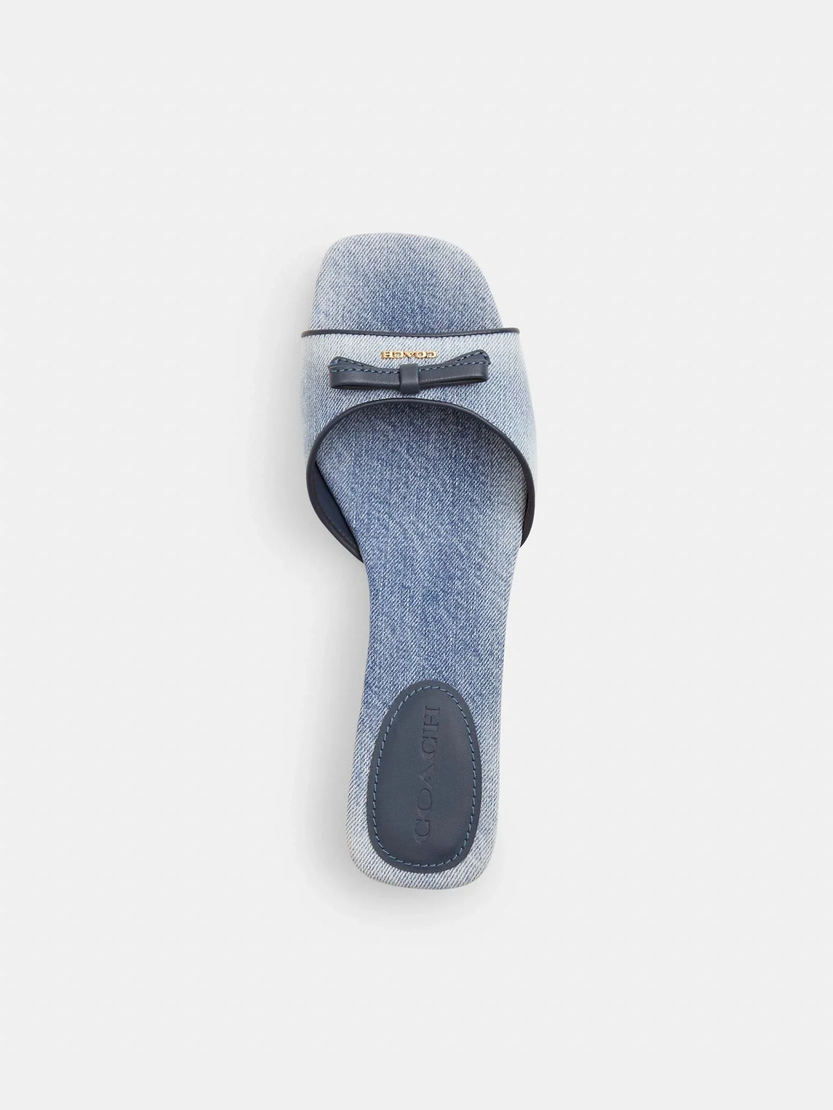 Sandalias con Lazo en Denim - imagen 2