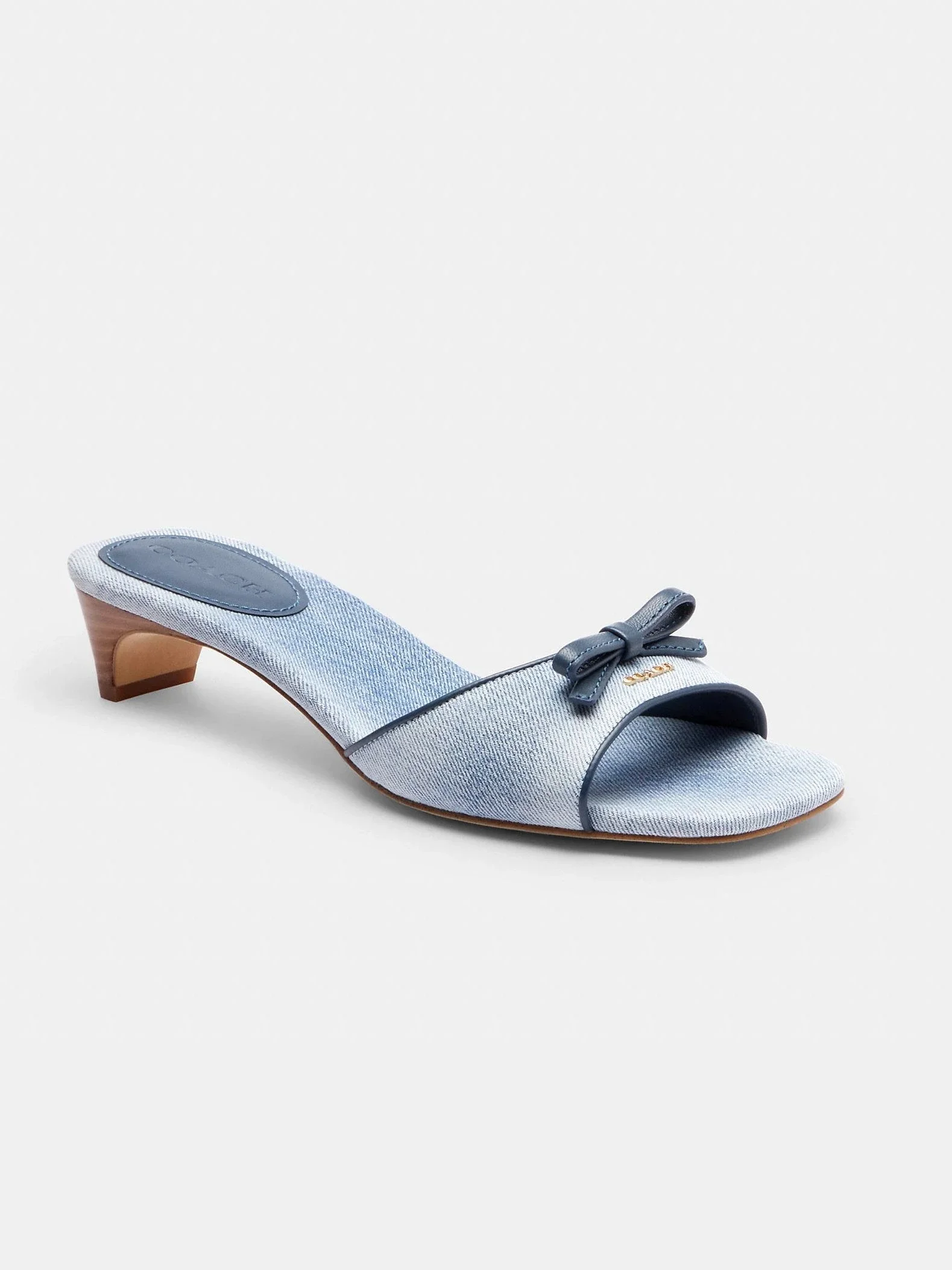 Sandalias con Lazo en Denim - imagen 1