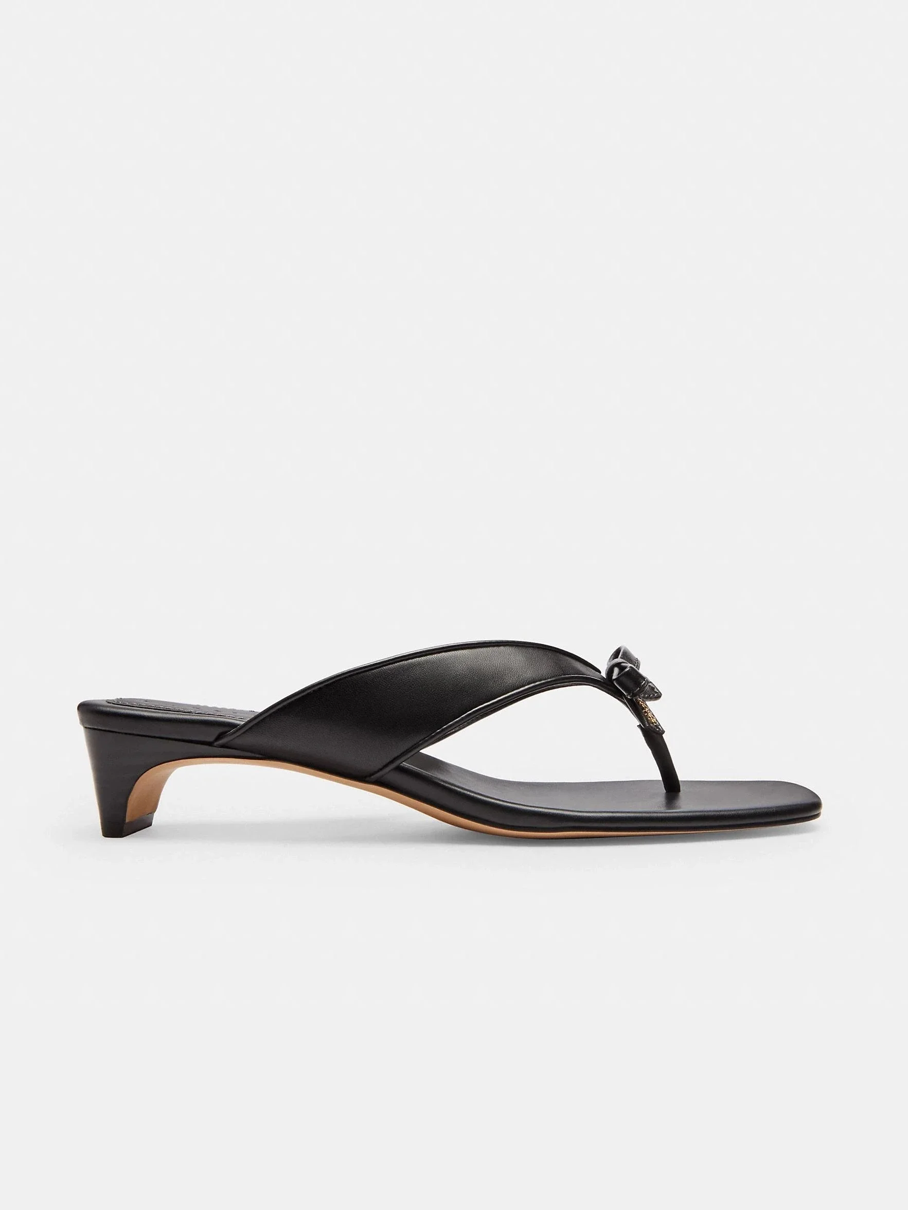 Sandalias de Tacón Bajo con Lazo - imagen 3