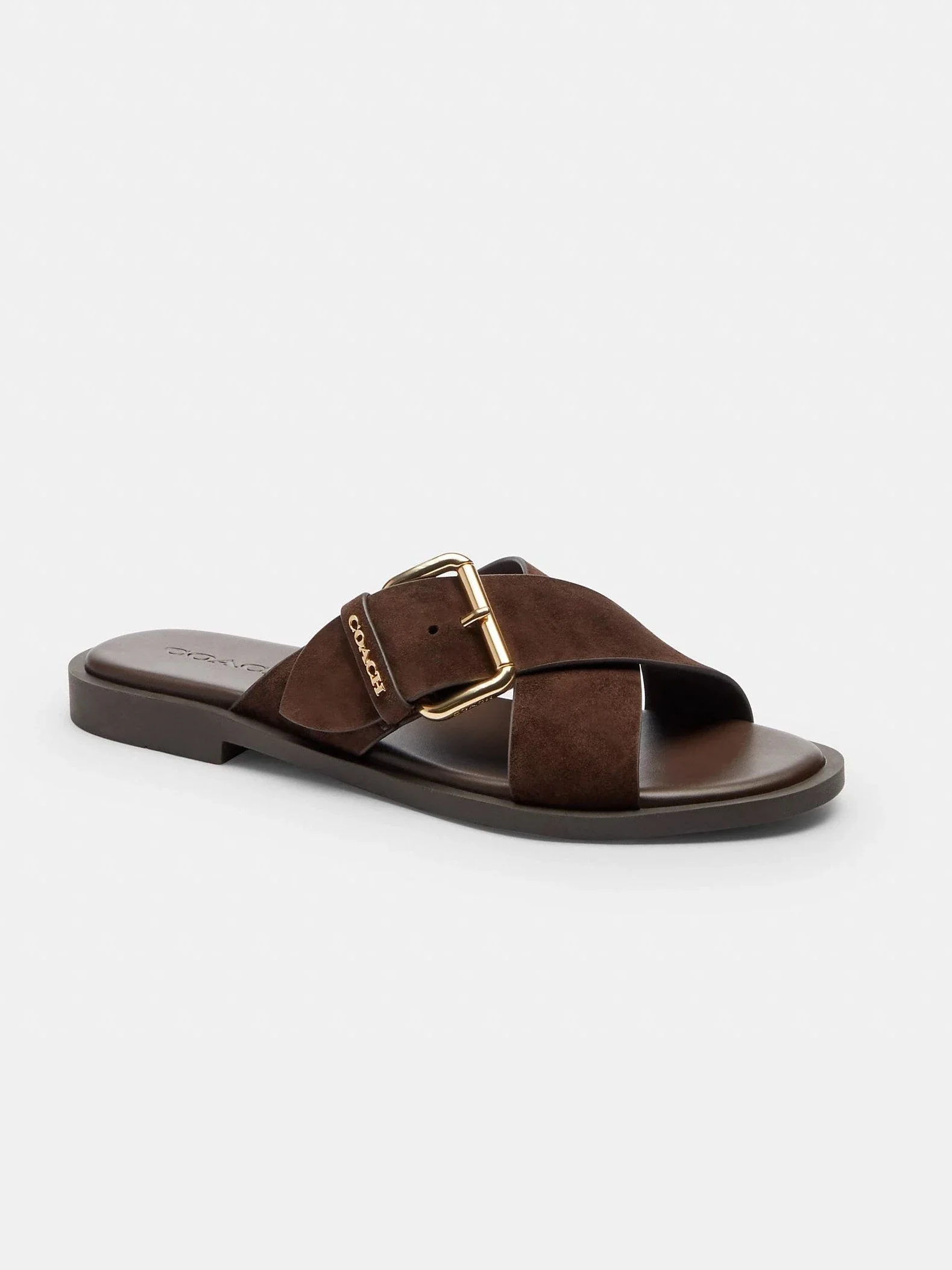 Sandalias con Hebilla Cruzada