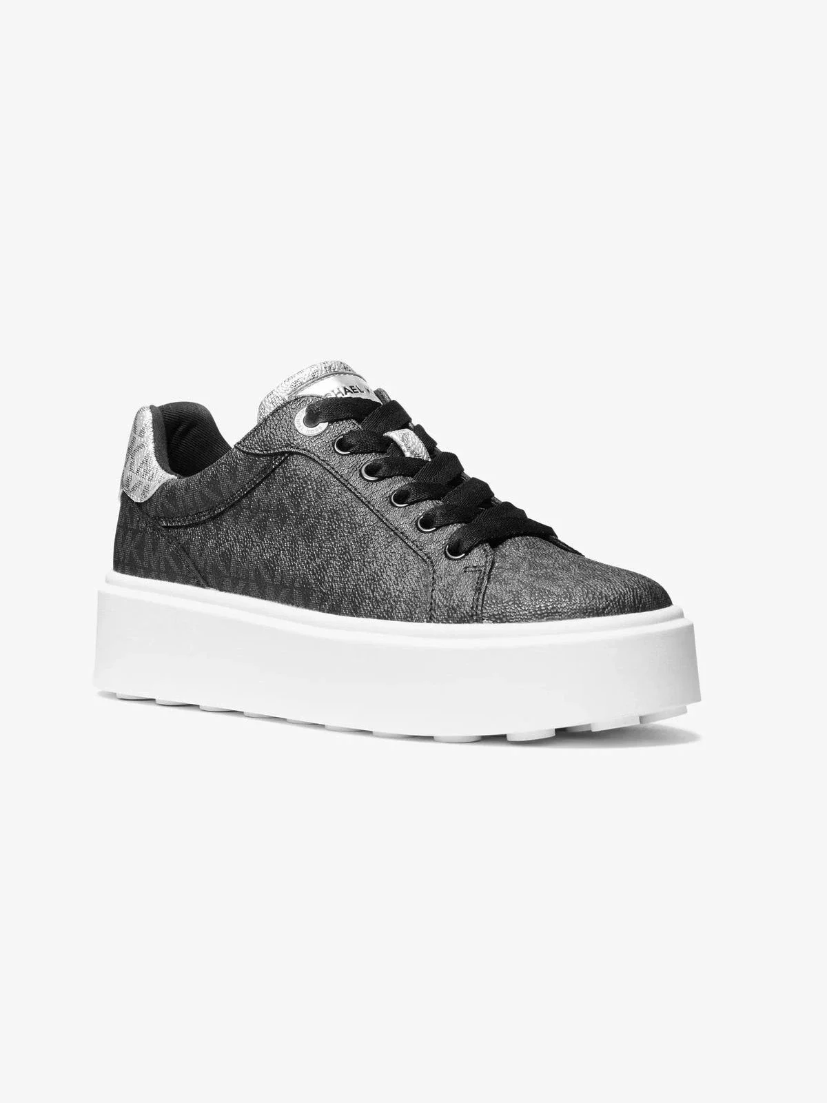 Zapatillas Deportivas Romey con Plataforma y Logo Bicolor Metalizado - imagen 11