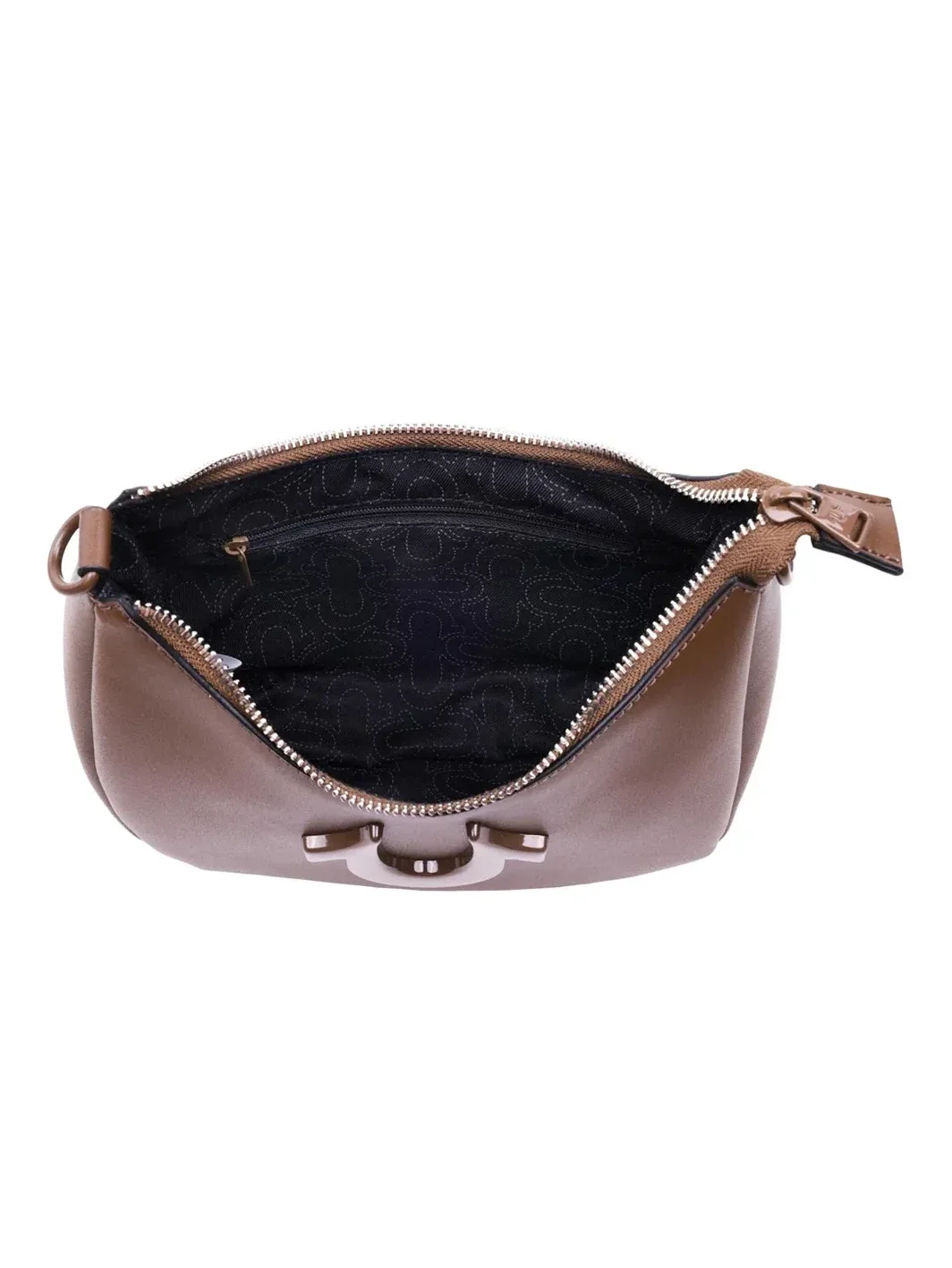 Bolso Hobo Crescent con Correa de Logo - imagen 6