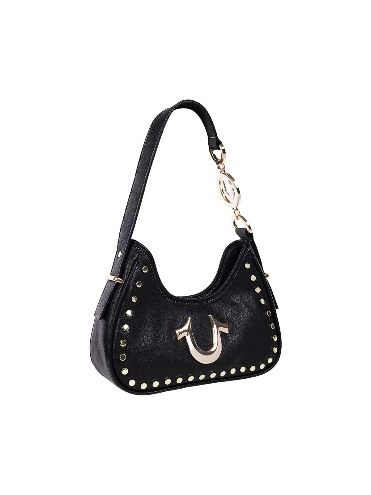 Bolso Hobo con Tachuelas y Diseño de Guijarros - imagen 3