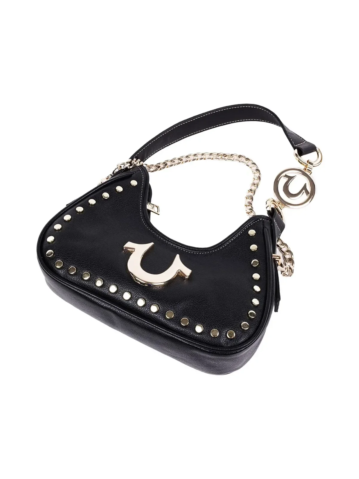 Bolso Hobo con Tachuelas y Diseño de Guijarros - imagen 4