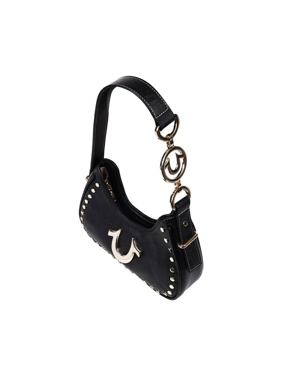 Bolso Hobo con Tachuelas y Diseño de Guijarros - imagen 5