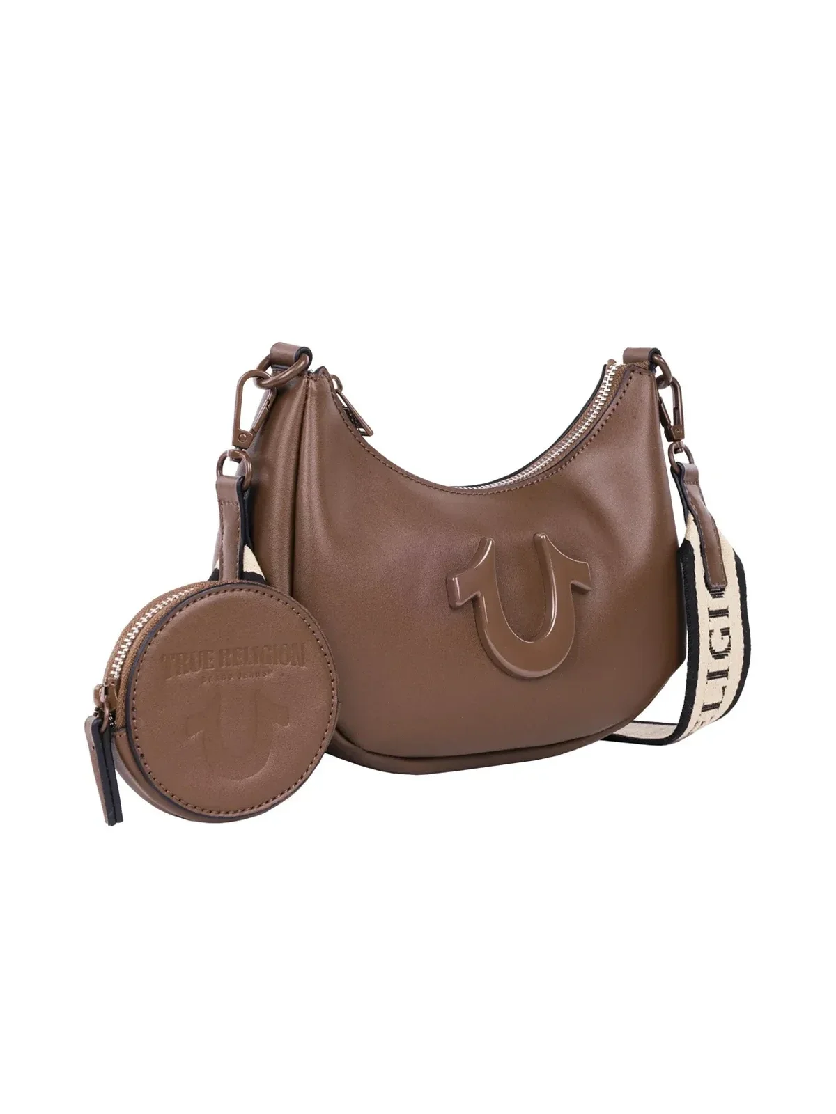 Bolso Hobo Crescent con Correa de Logo - imagen 3