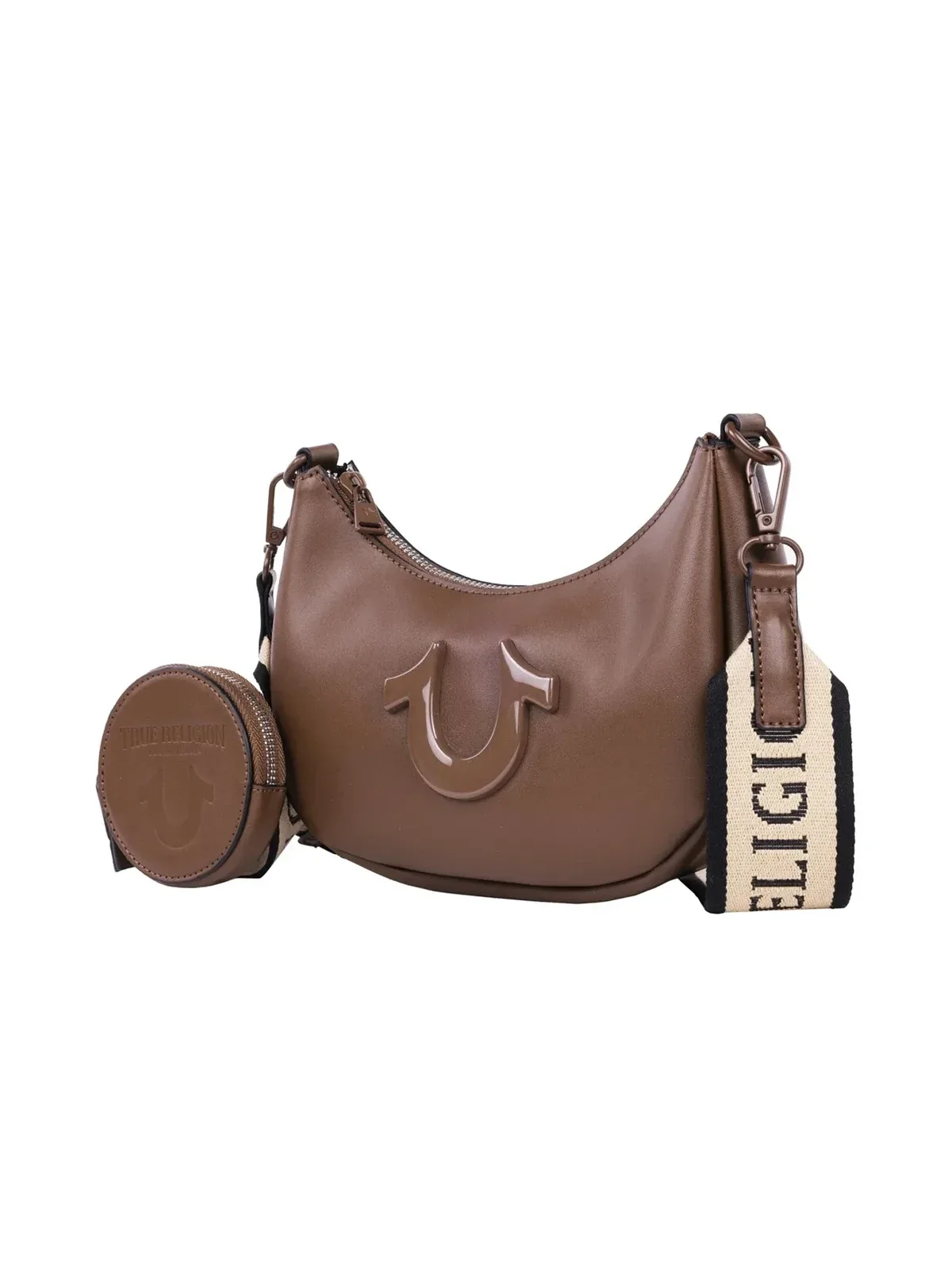 Bolso Hobo Crescent con Correa de Logo - imagen 4