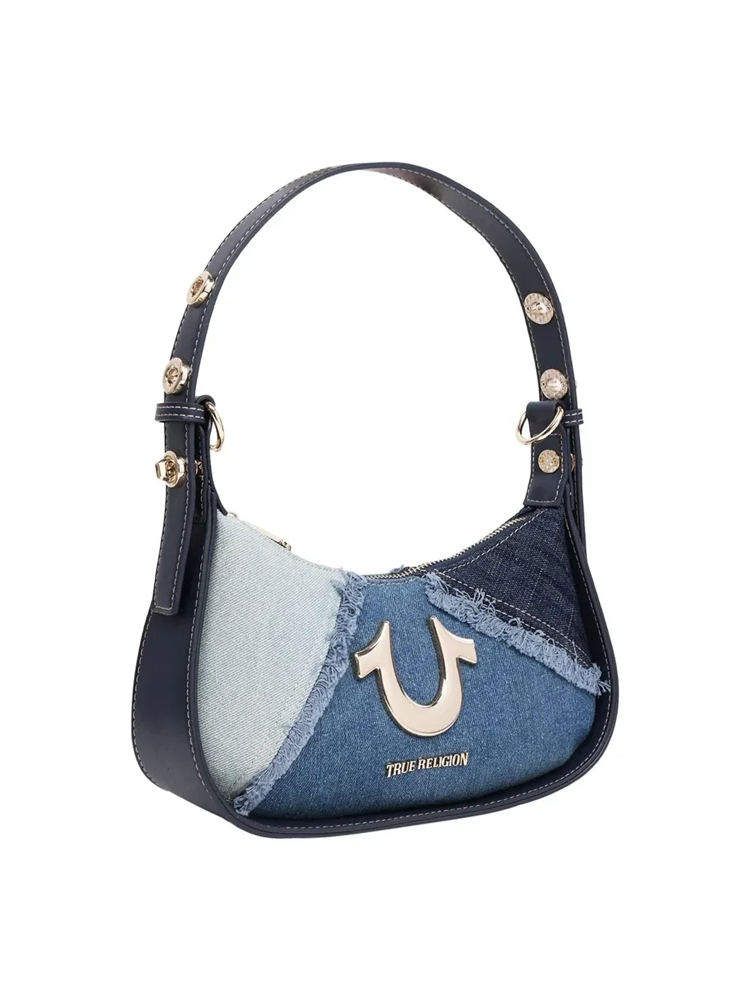 Bolso de Hombro de Denim Deshilachada - imagen 3