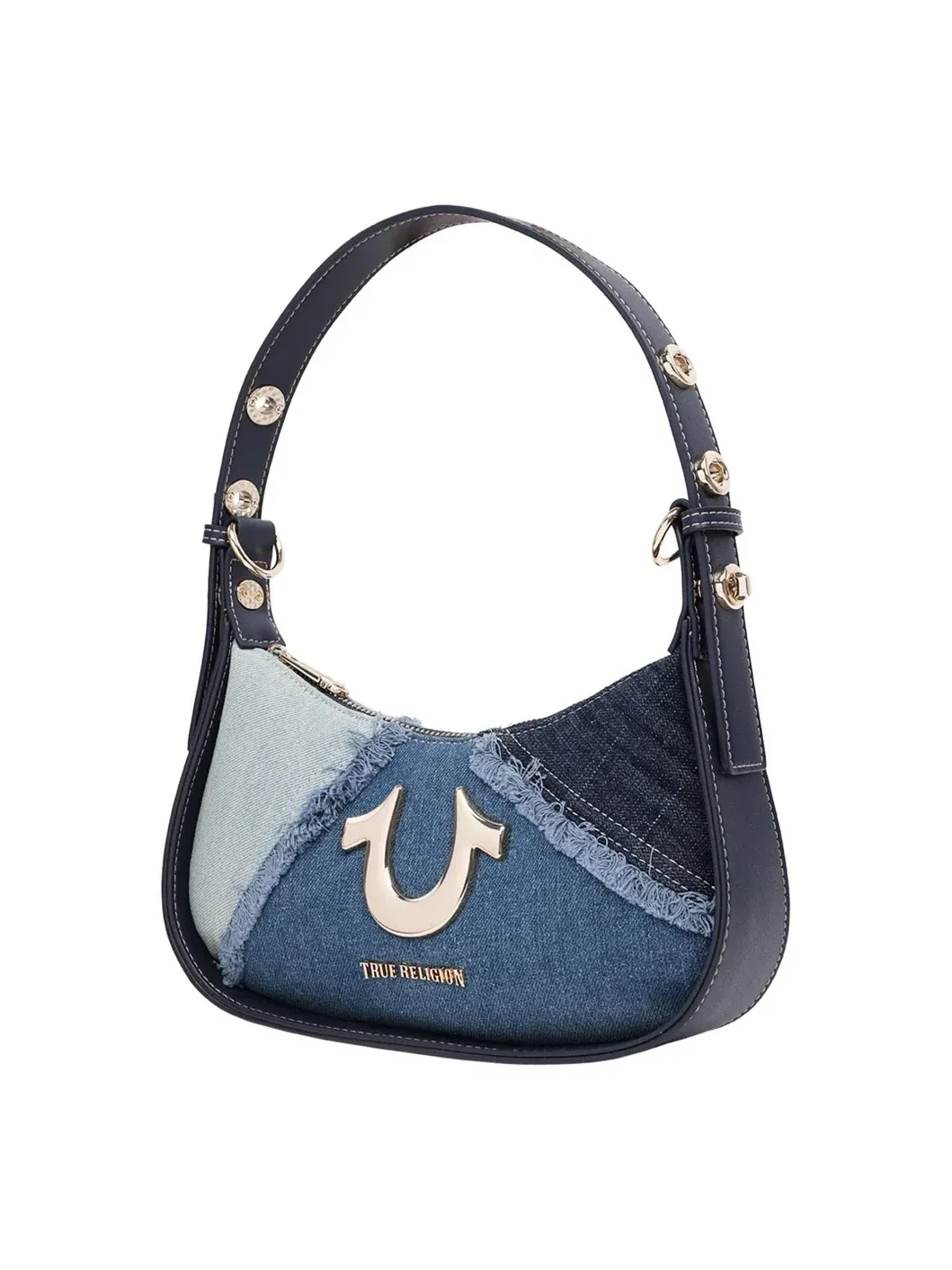 Bolso de Hombro de Denim Deshilachada - imagen 4