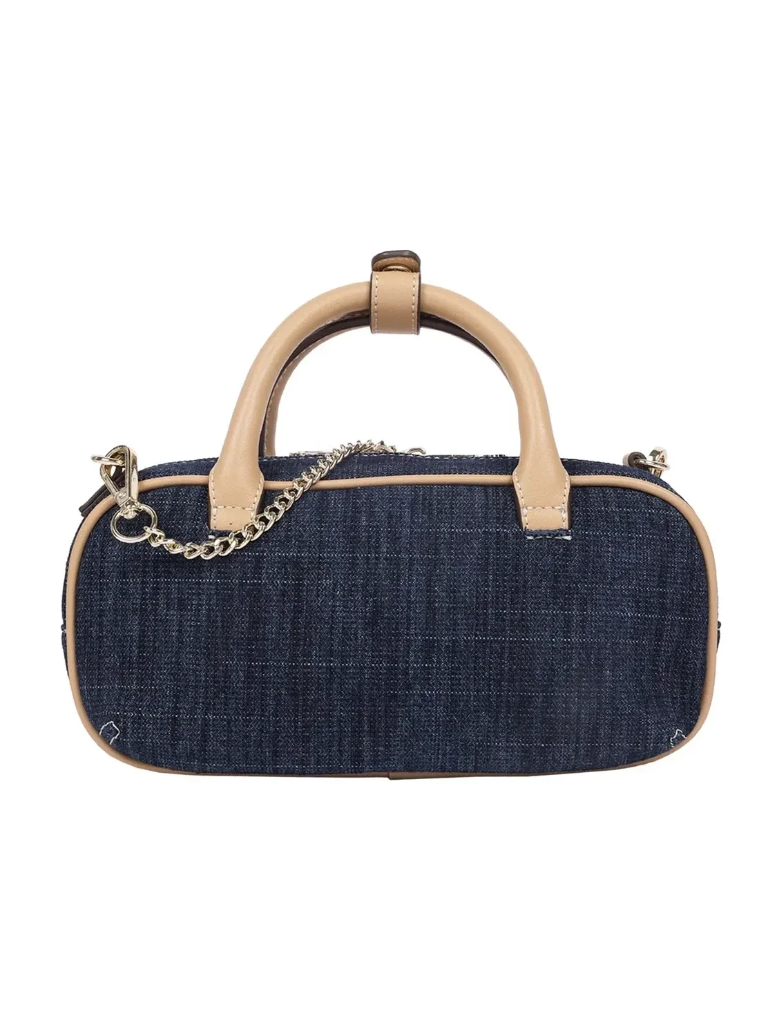 Bolso mini de tela vaquera y poliuretano Bentley - imagen 5