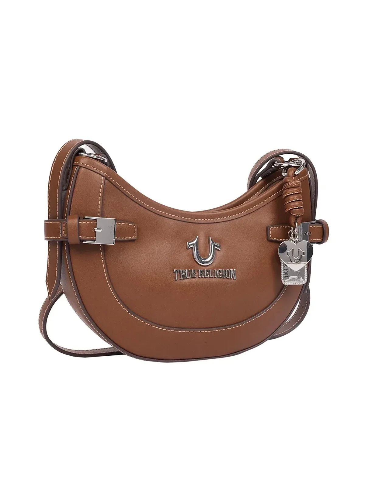 Bolso hobo Blake Smooth PU con cinturón - imagen 3