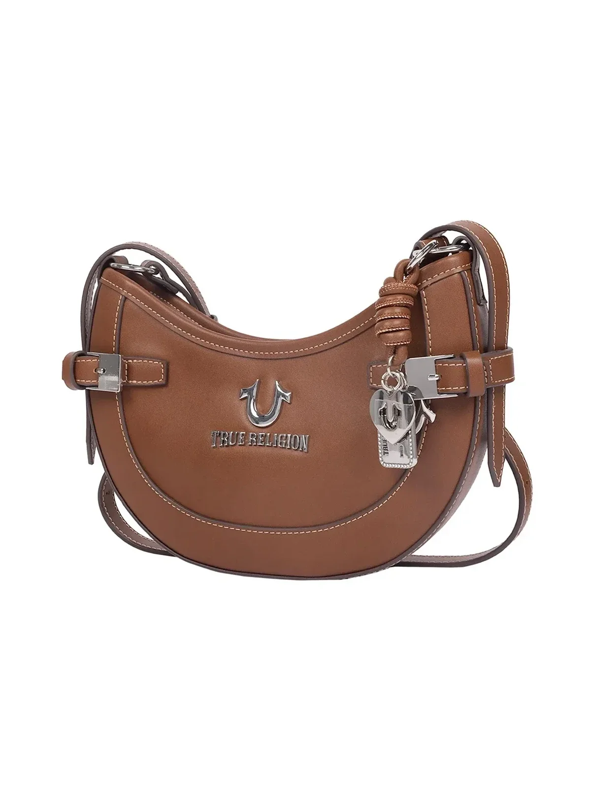 Bolso hobo Blake Smooth PU con cinturón - imagen 2