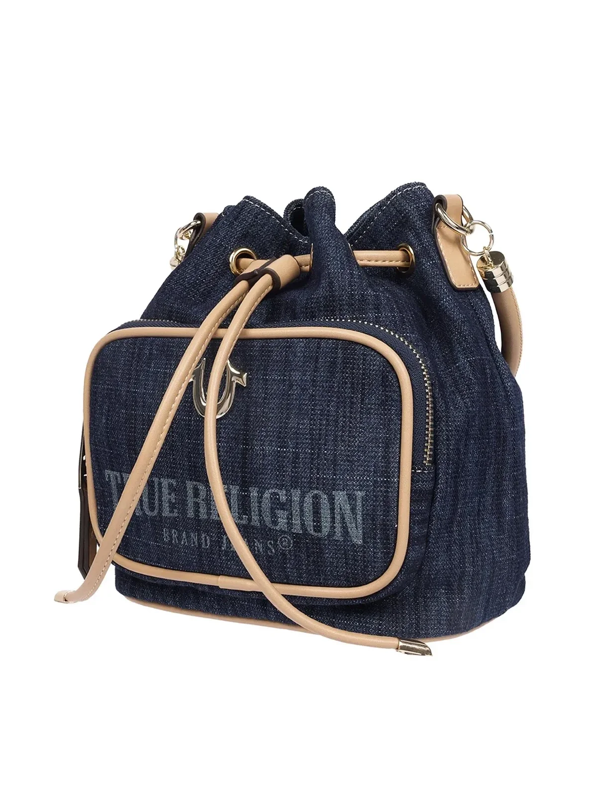 Bolso de diseñador con cordón ajustable y correa cruzada - imagen 4