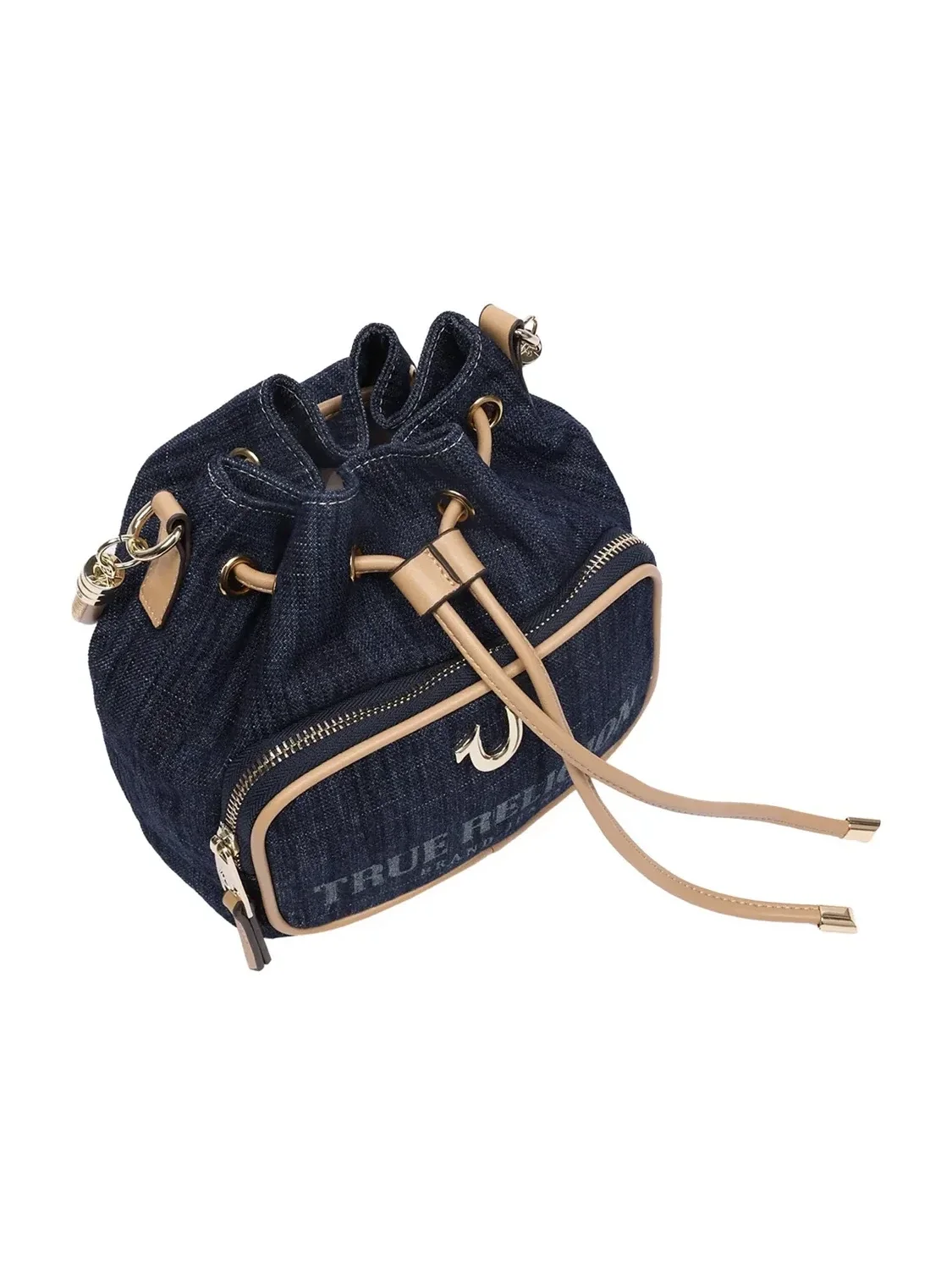 Bolso de diseñador con cordón ajustable y correa cruzada - imagen 5