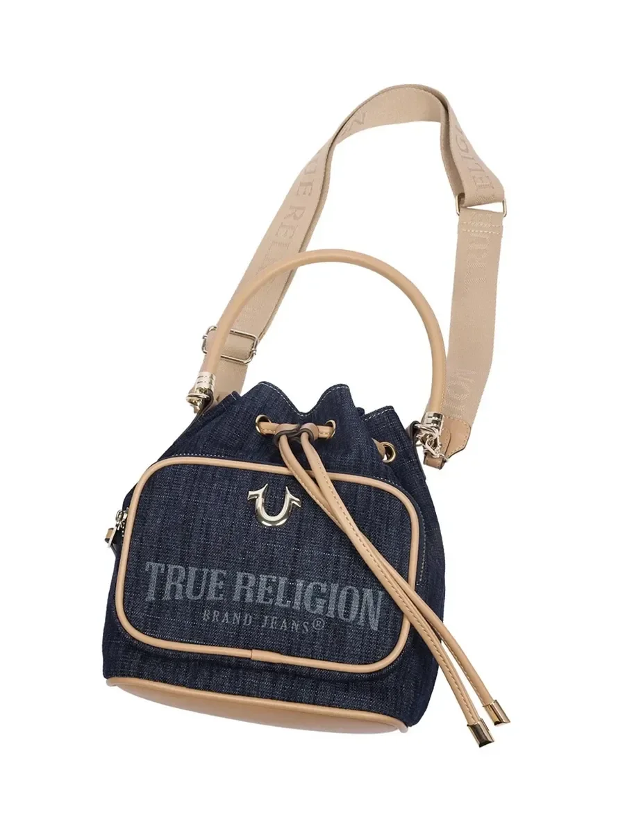 Bolso de diseñador con cordón ajustable y correa cruzada - imagen 2