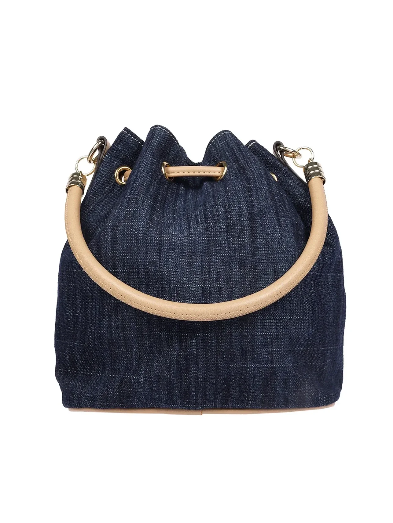 Bolso de diseñador con cordón ajustable y correa cruzada - imagen 6