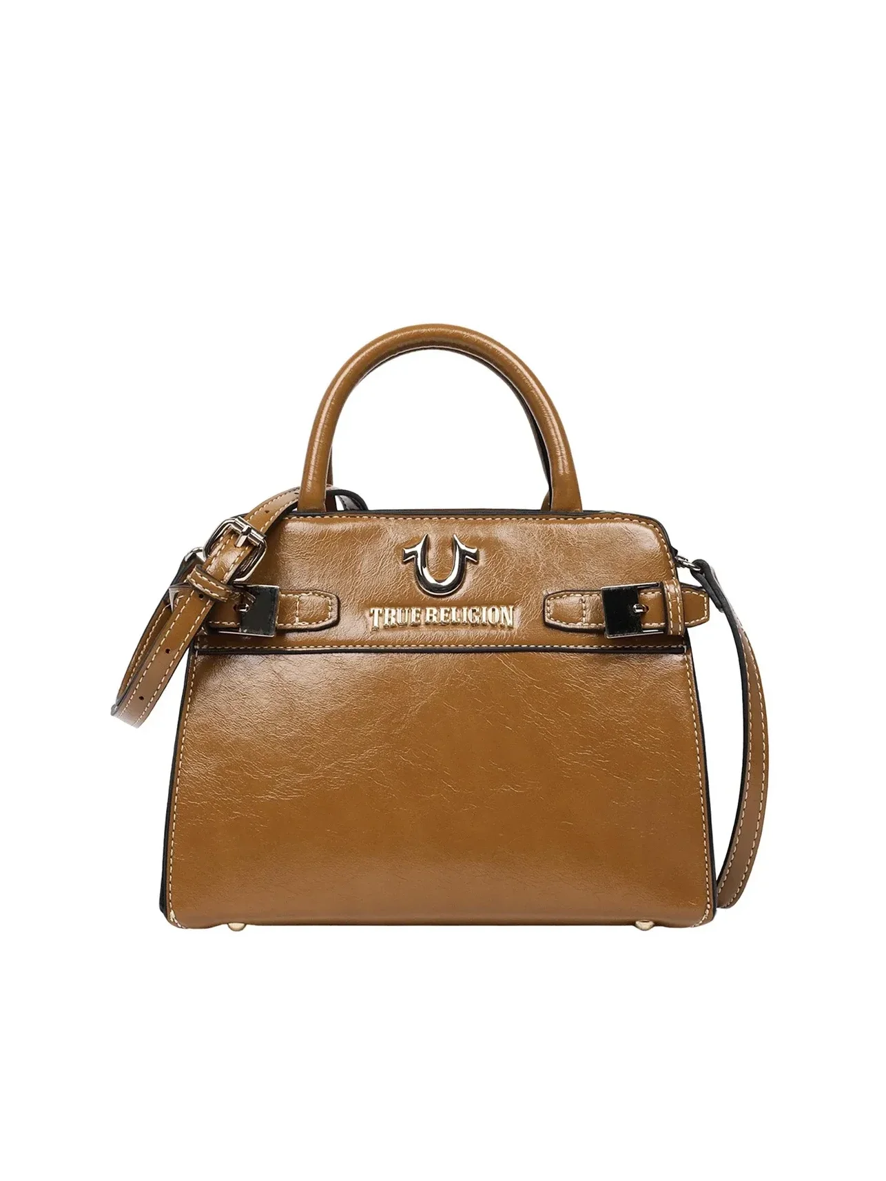 Bolso tote con hebilla