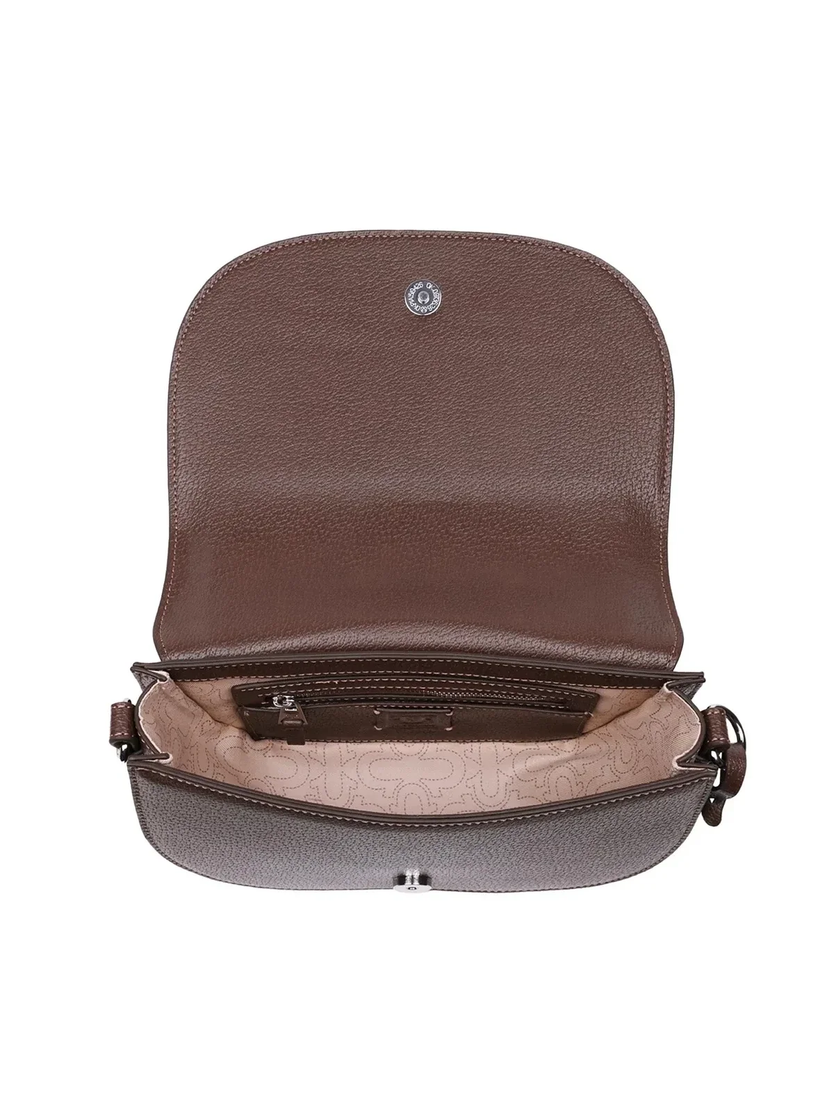 Bolso Bandolera de ante con solapa con tachuelas - imagen 6