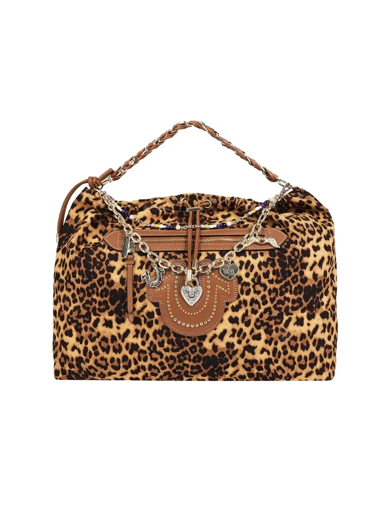 Bolso Hobo con estampado de Leopardo