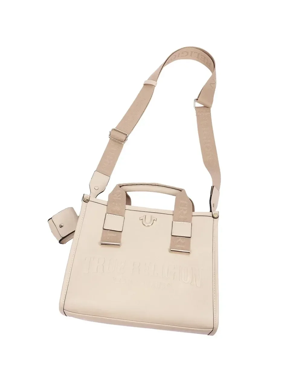 Bolso de Hombro en denim con múltiples correas - imagen 6