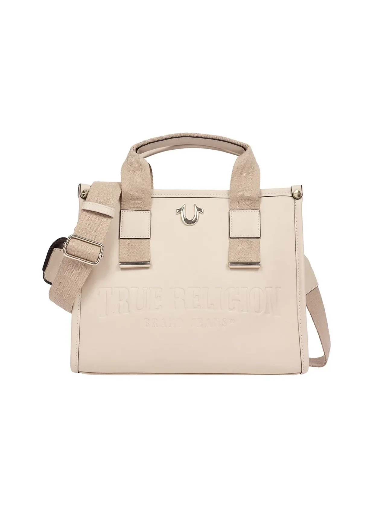 Bolso de Hombro en denim con múltiples correas - imagen 1