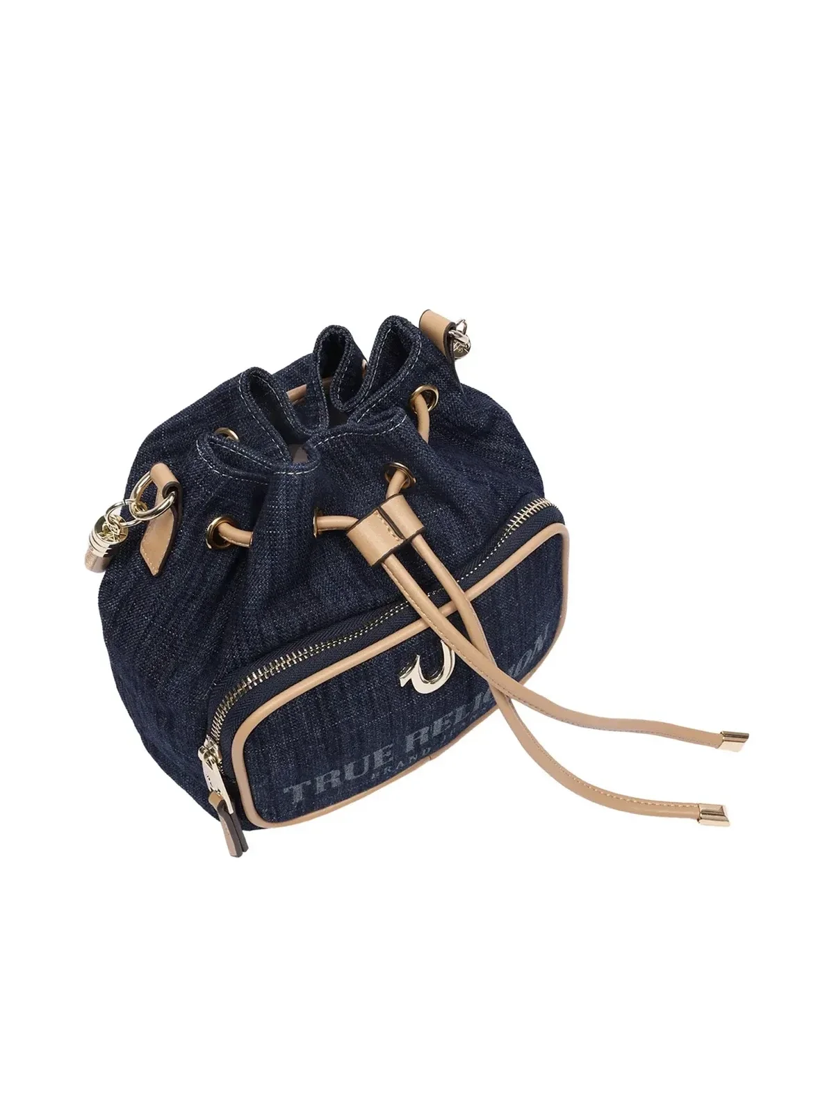 Bolso de Hombro en denim con correas - imagen 6