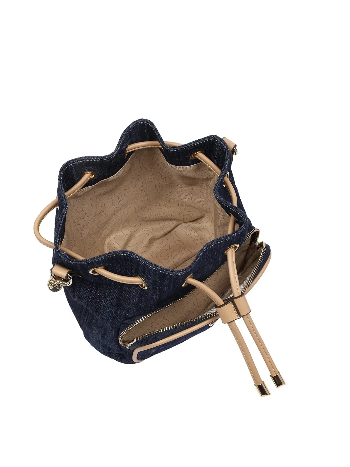 Bolso de Hombro en denim con correas - imagen 7