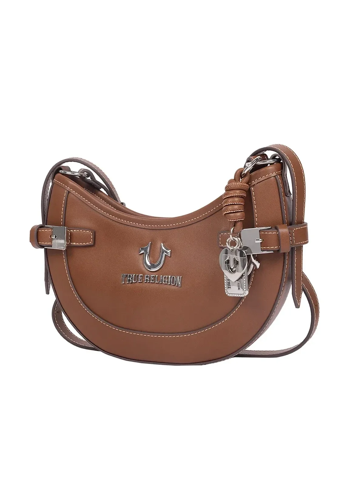 Bolso de Hombro en denim con correas - imagen 2