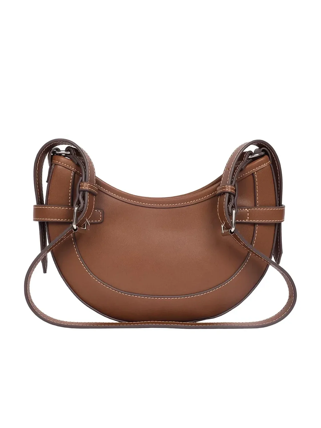 Bolso de Hombro en denim con correas - imagen 4